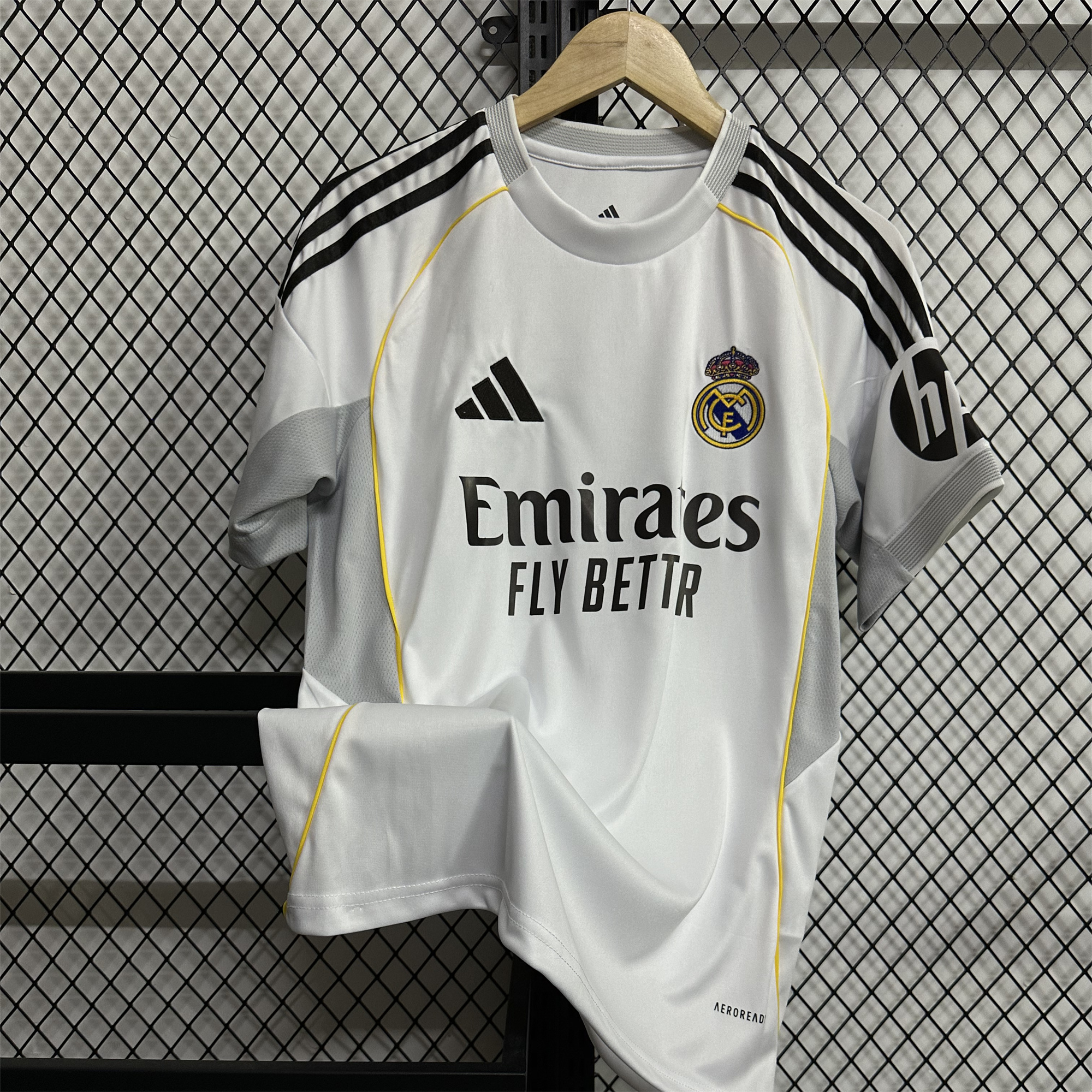 ManixJersey.com | Real Madrid 2025-26 Home Jersey (Informal-release Version) - Fans Version -Customize Name, Number and Patch | Worldwide Shipping