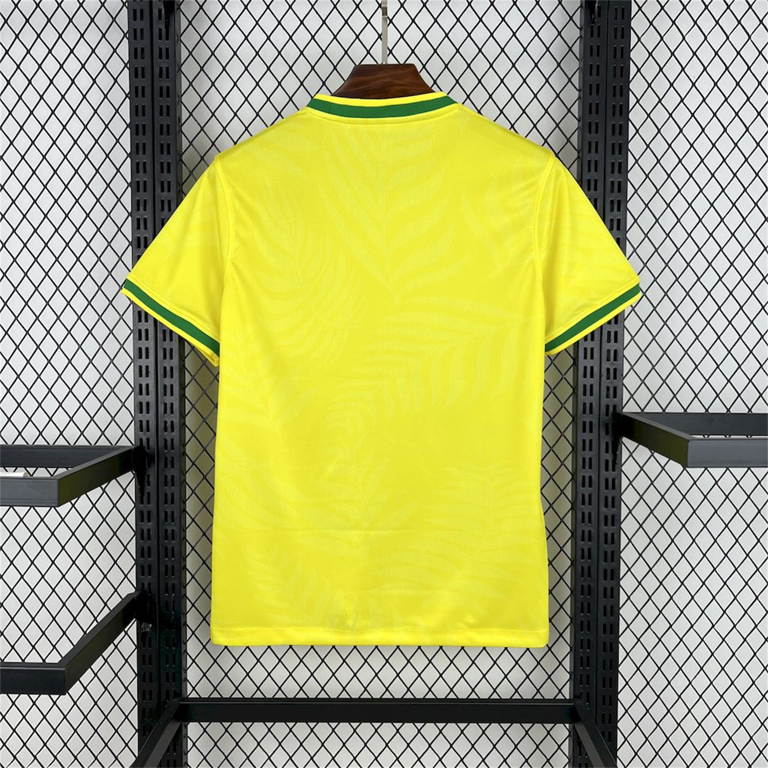 foot-Brazil 25-26 Green Dove Yellow Jersey - Fans Version