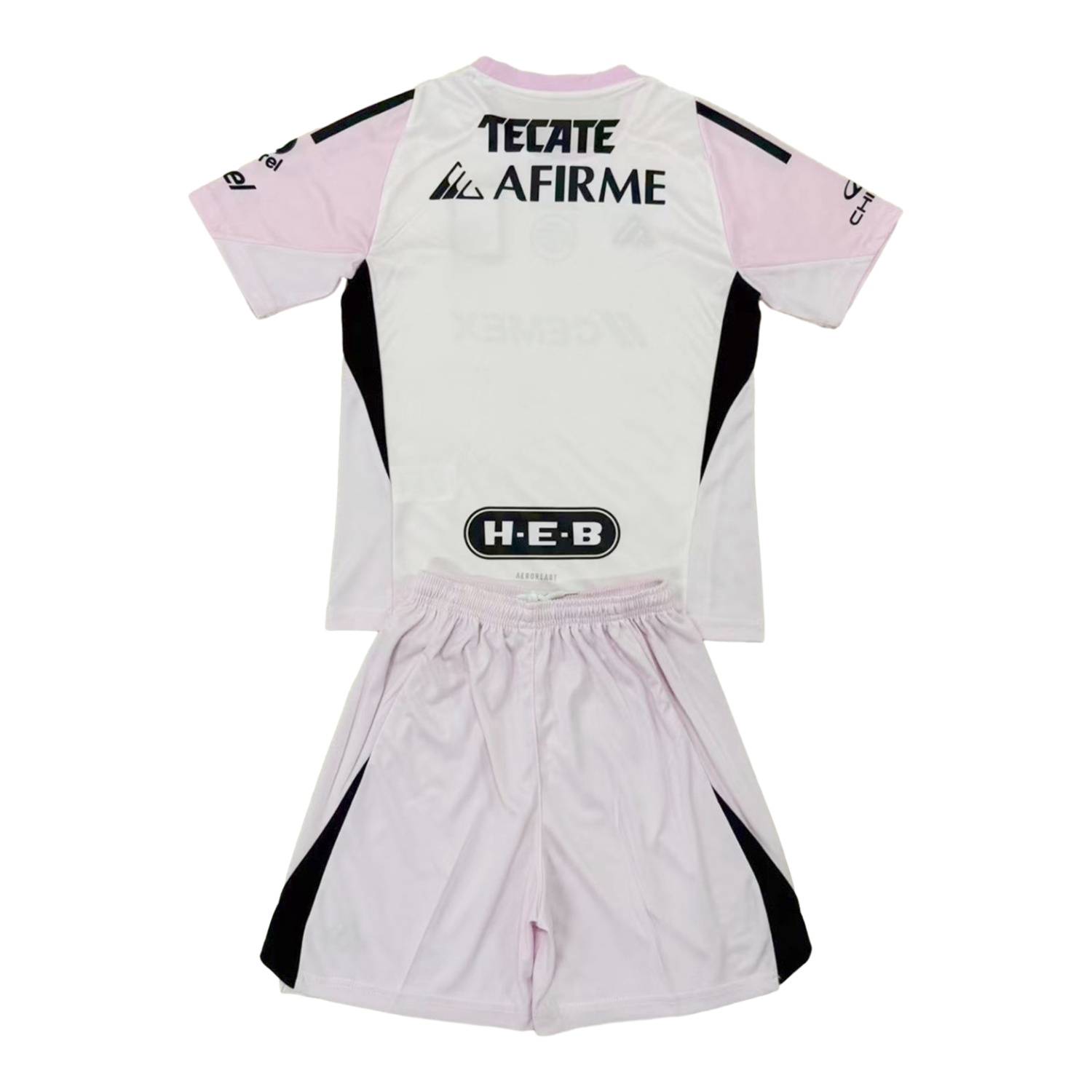 foot-Tigres UANL 25-26 Light Pink Goalkeeper Men's Adult Jersey Set - Fans Version