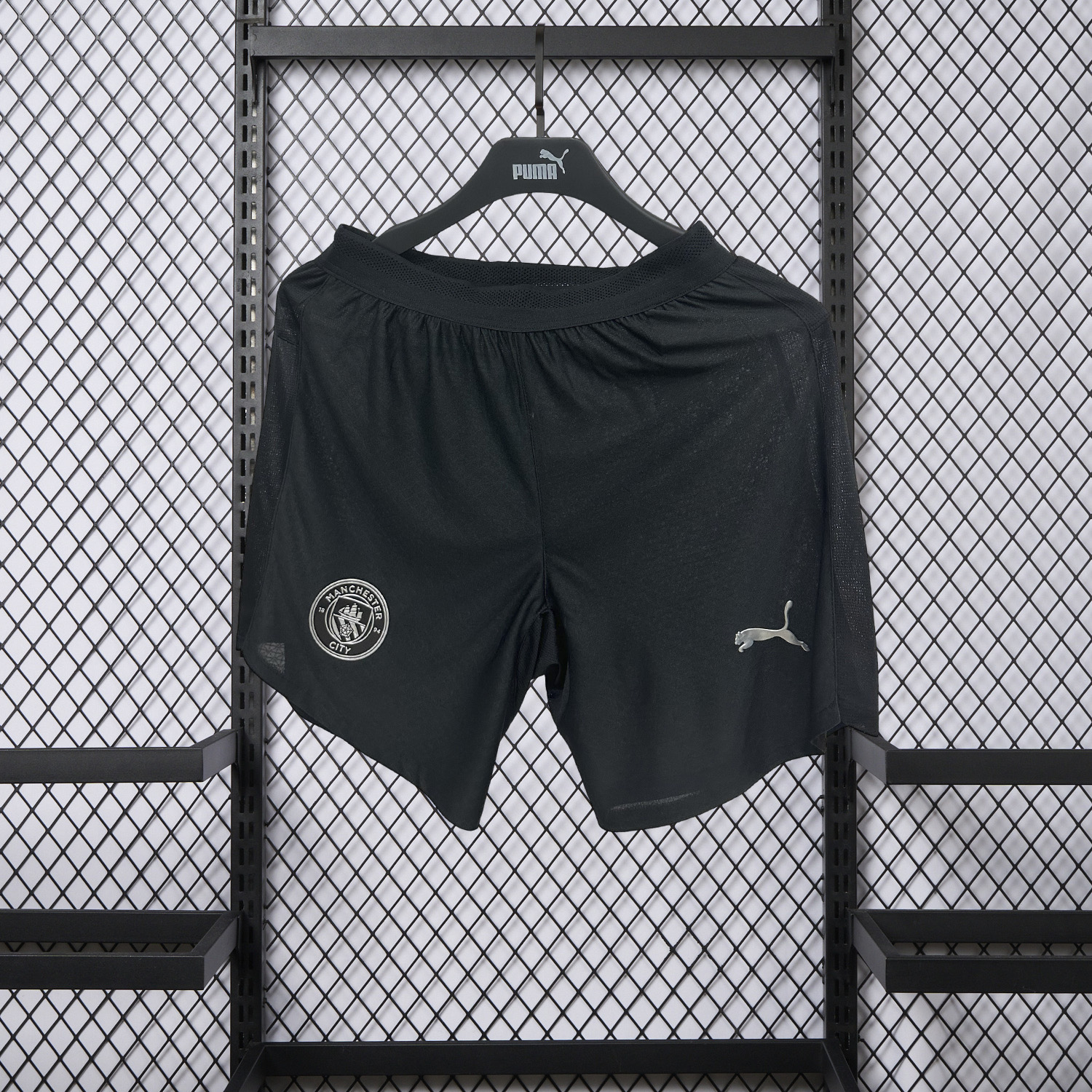 foot-Manchester City 25-26 Away Black Shorts - Player Version