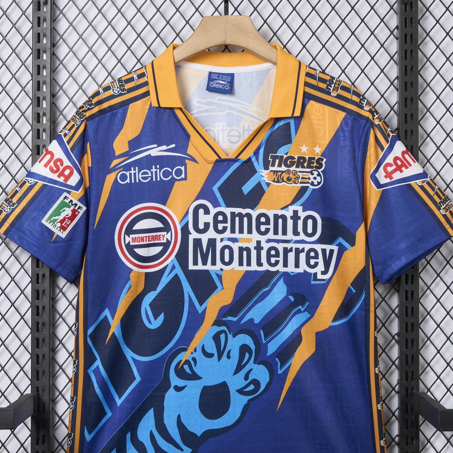 foot-Retro Tigres UANL 1997-98 Away Jersey