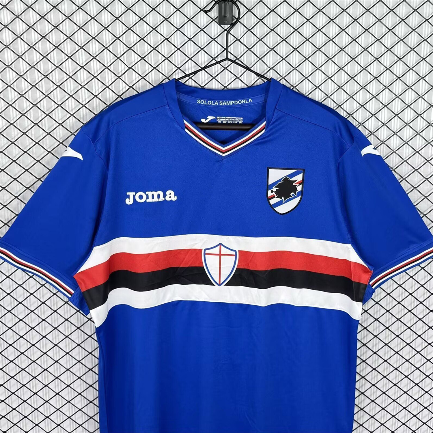SIUjerseys-Retro Sampdoria 2016-17 Home Jersey