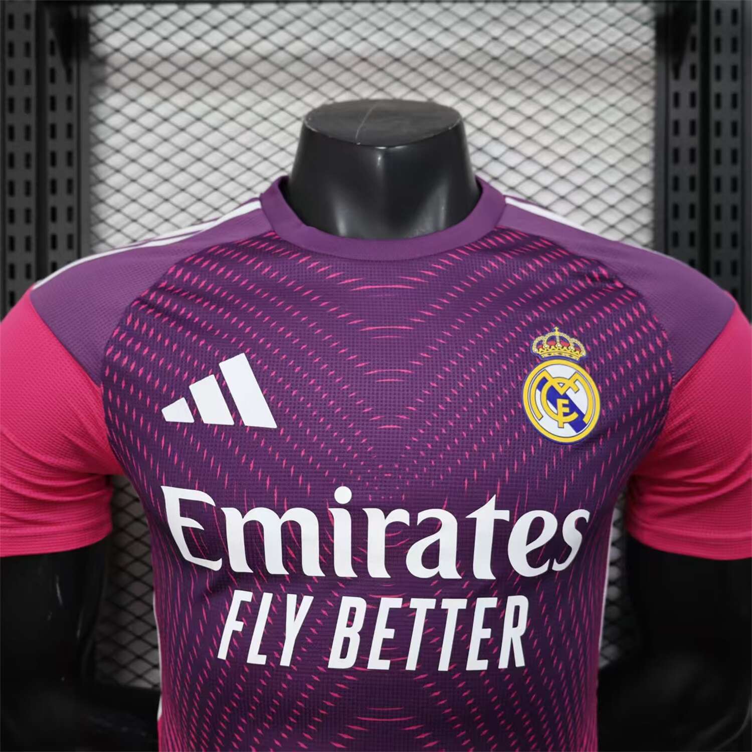 foot-Real Madrid 25-26 Pink Purple Goalkeeper Jersey - Player Version