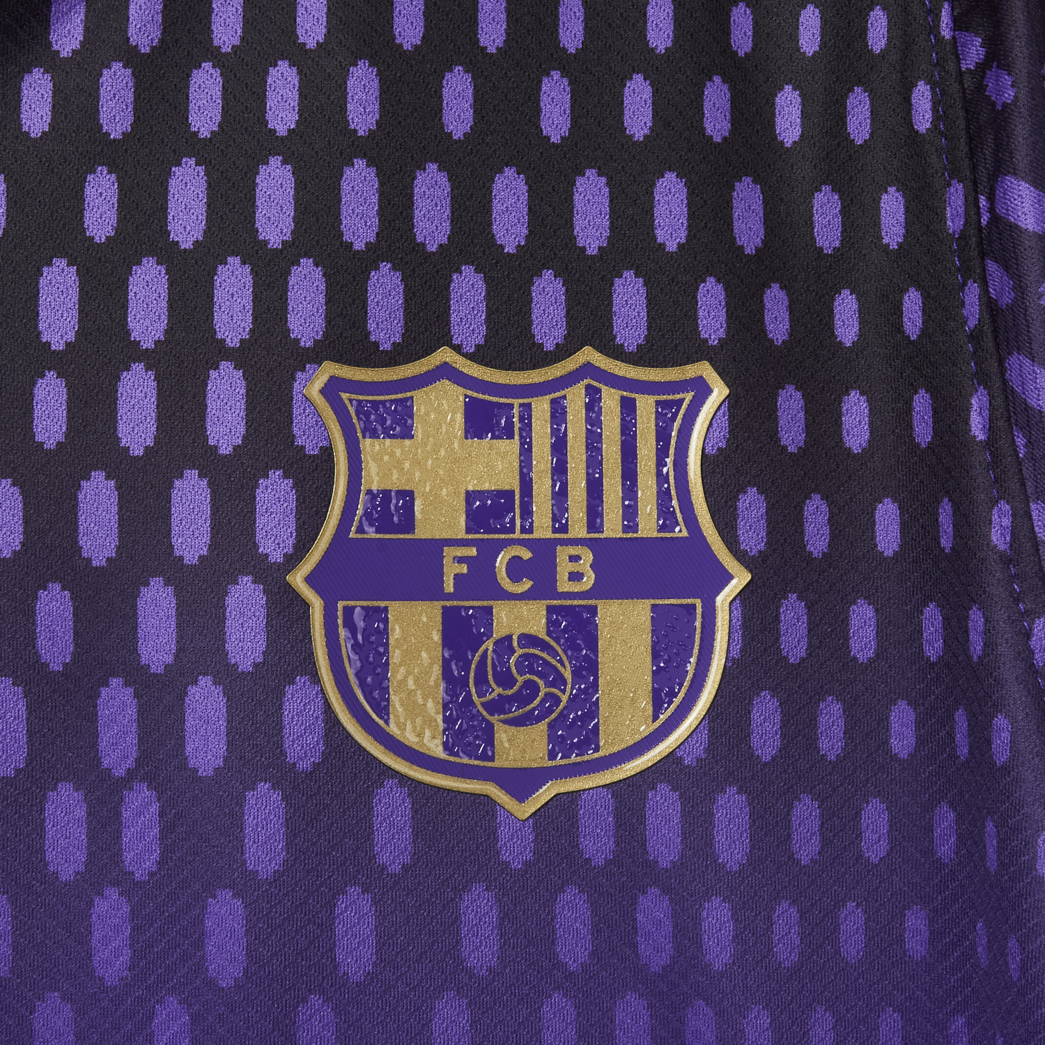 SIUjerseys-Barcelona 26-27 Away Purple-Black Gradient Jersey - Fans Version