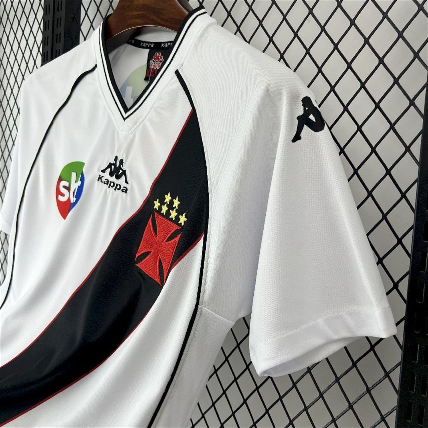 GlobeJersey-Retro Vasco da Gama 2000-01 Away White Jersey