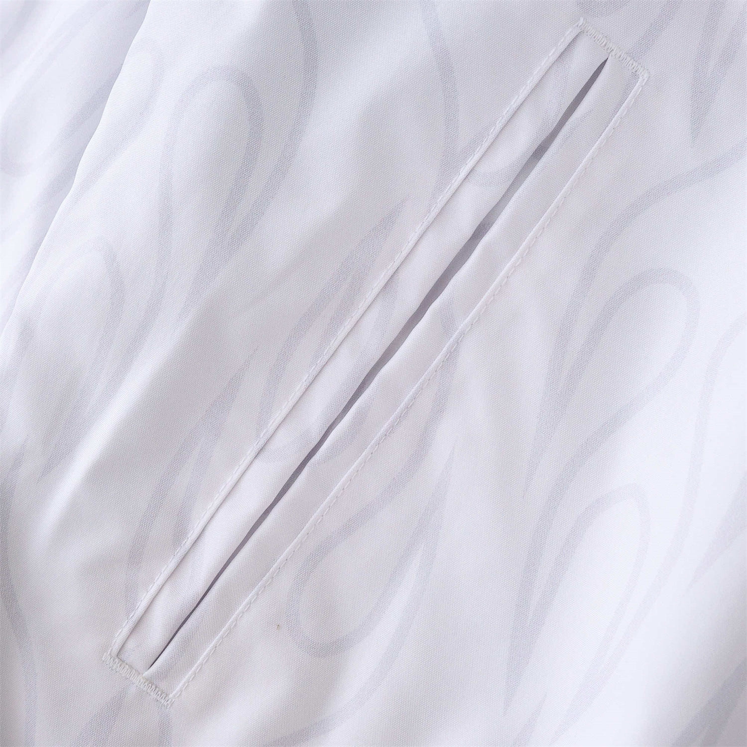 foot-Retro Japan 1998 Throwback Double Sided Reversible Windbreaker - White & Blue