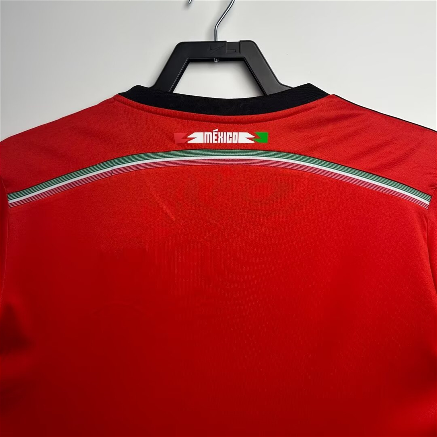 foot-Retro Mexico 2014 Away Red Jersey