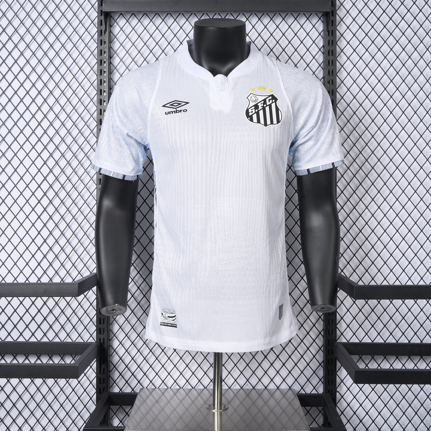 ManixJersey.com | Santos 25-26 Home Unsponsored Jersey - Player Version -Customize Name, Number and Patch | Worldwide Shipping