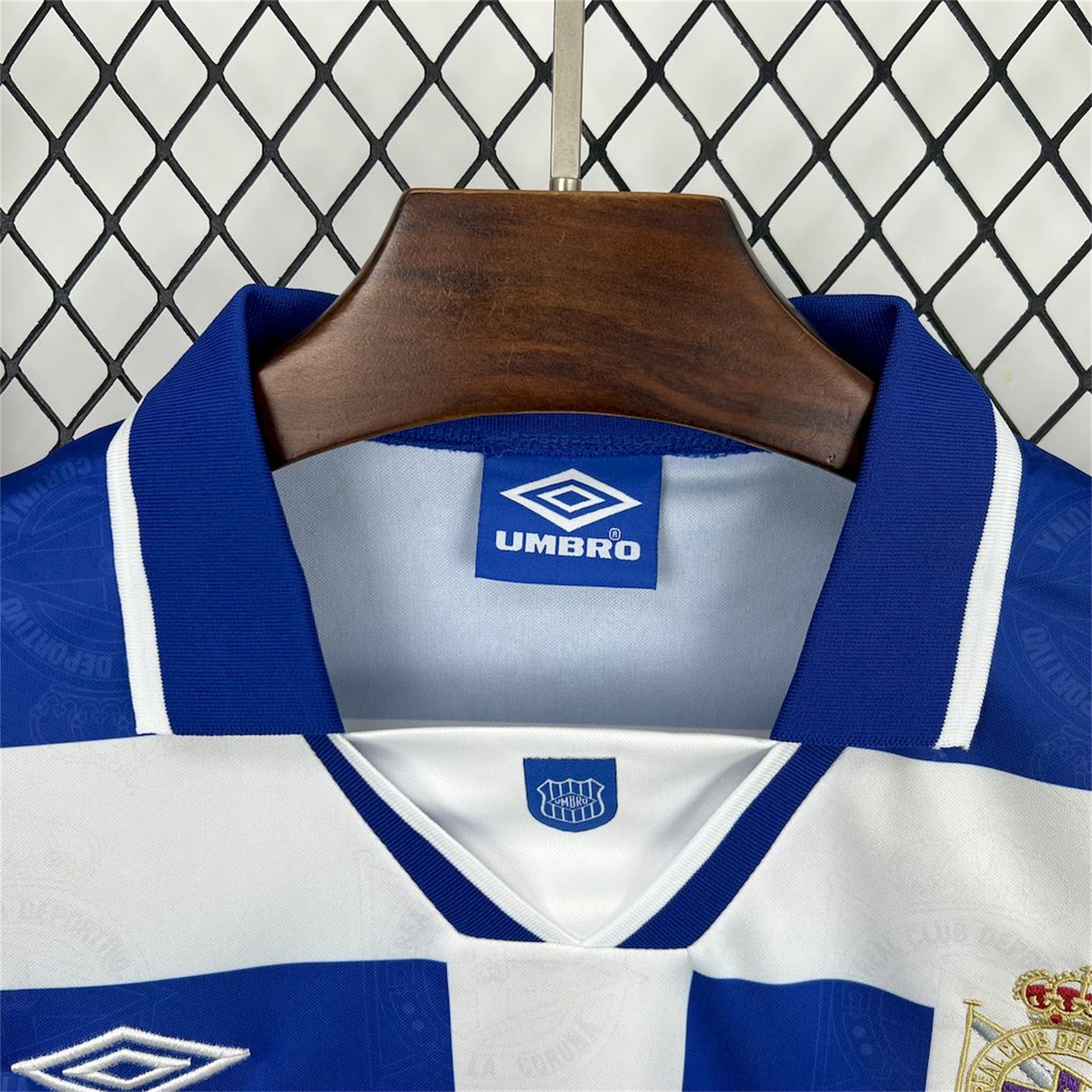 foot-Retro Deportivo de La Coruña 1994-95 Home Jersey