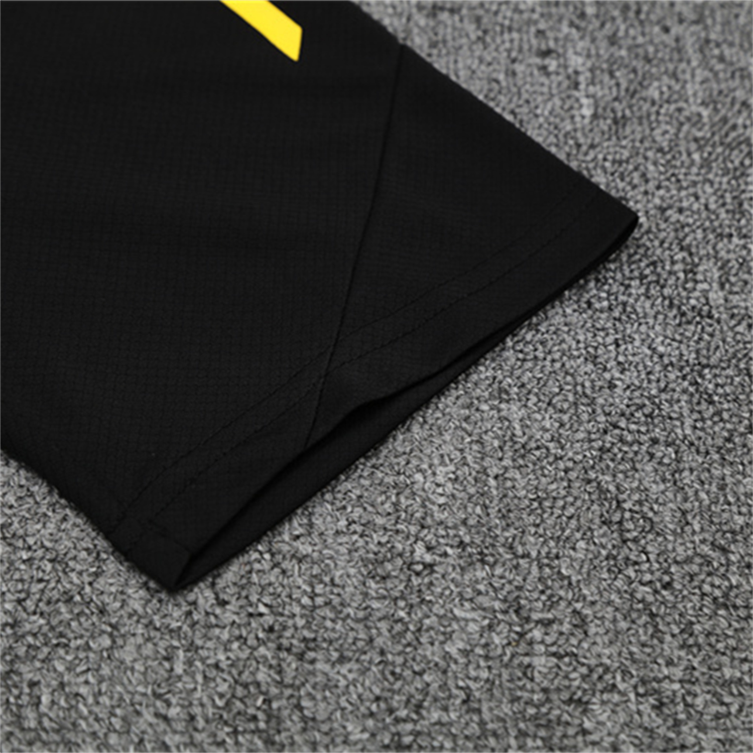 foot-Manchester United 25-26 Kids Short-Sleeve Training Set - Black Top & Black shorts