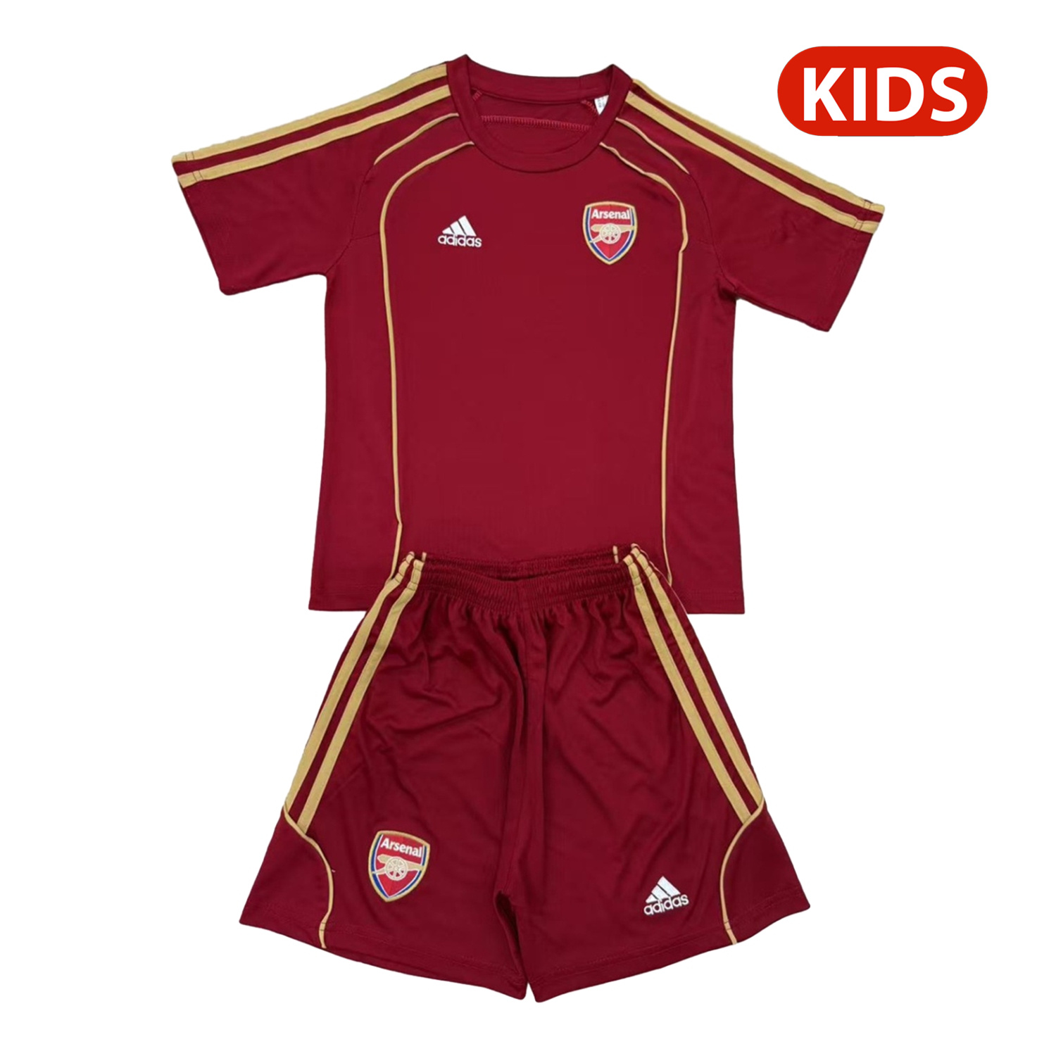 foot-Arsenal 25-26 Urban Purtist Throwback Red Kids Kit