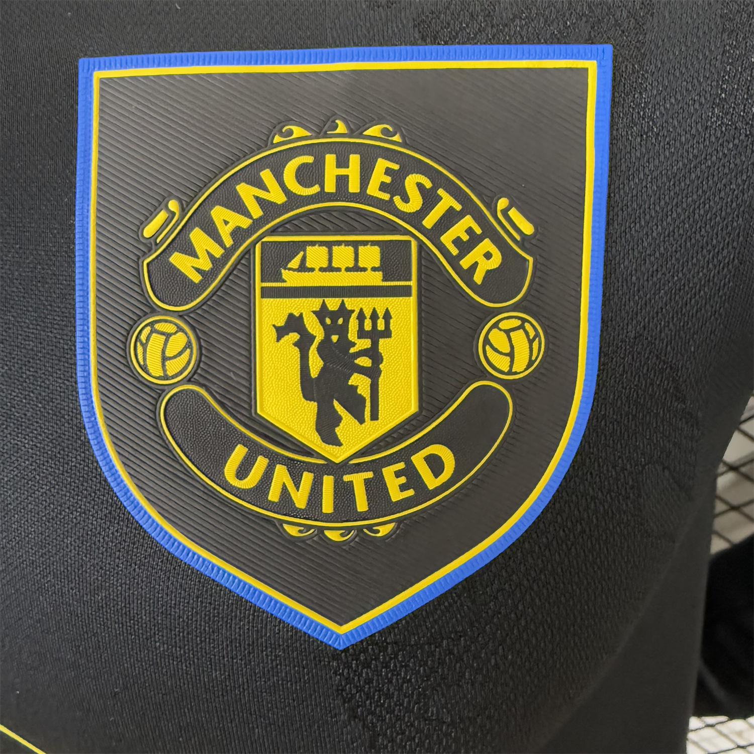 foot-Manchester United 25-26 Third Black Long Sleeves Jersey - Player Version