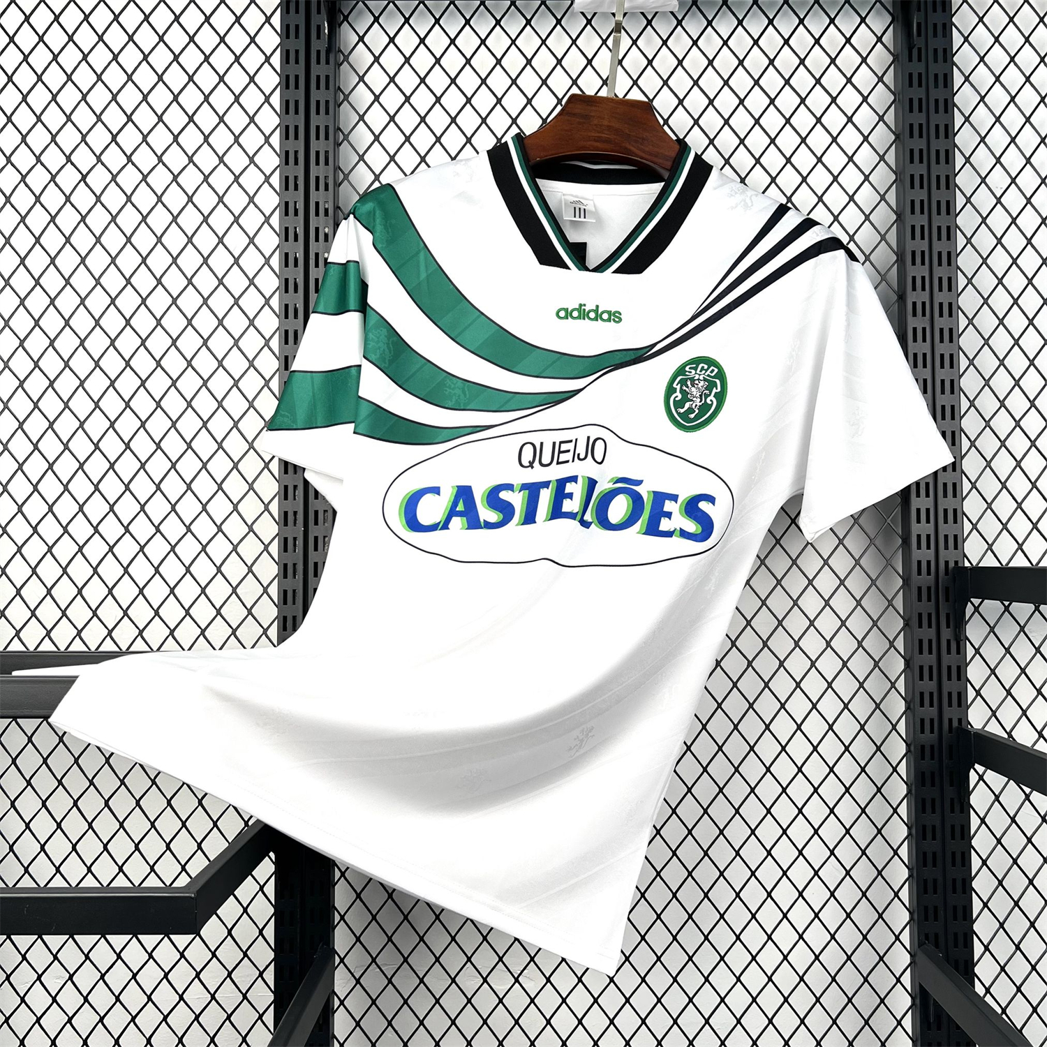 Funinjersey-Retro Sporting CP 1994-95 Home Jersey