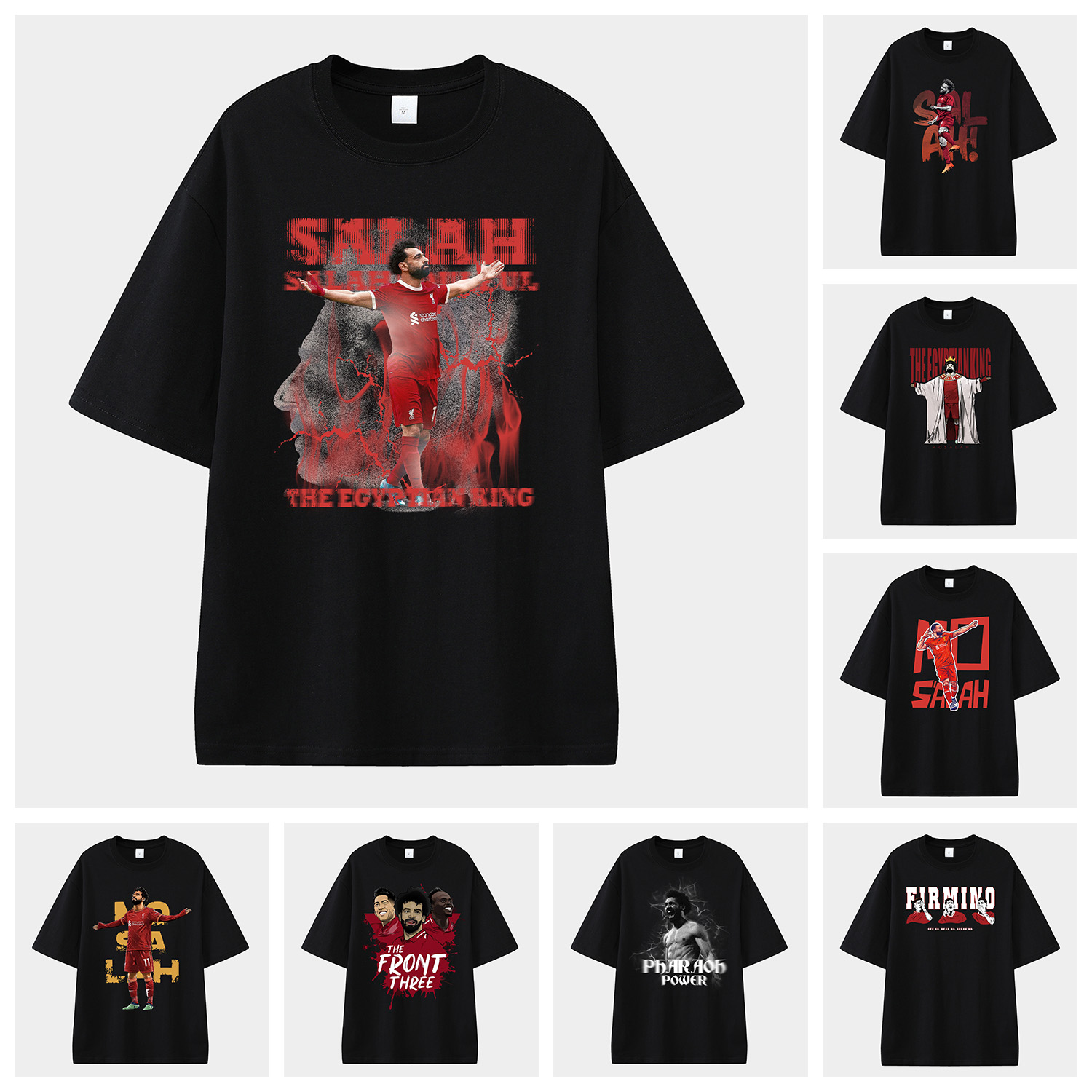 foot-Salah Liverpool Klopp Arnold Unisex Pure Cotton T-shirt
