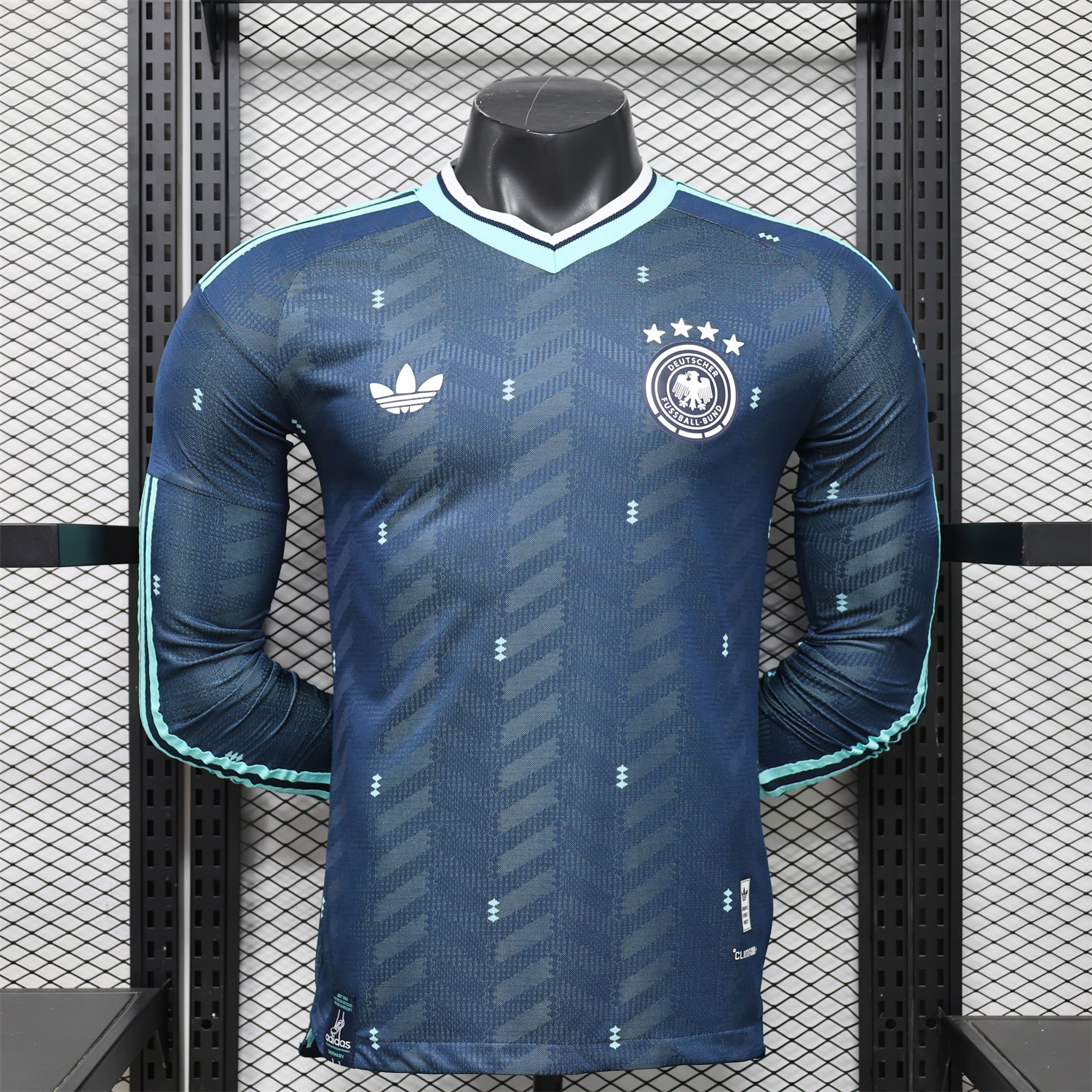 Funinjersey-Germany 2026 Away Long Sleeves Jersey - Player Version