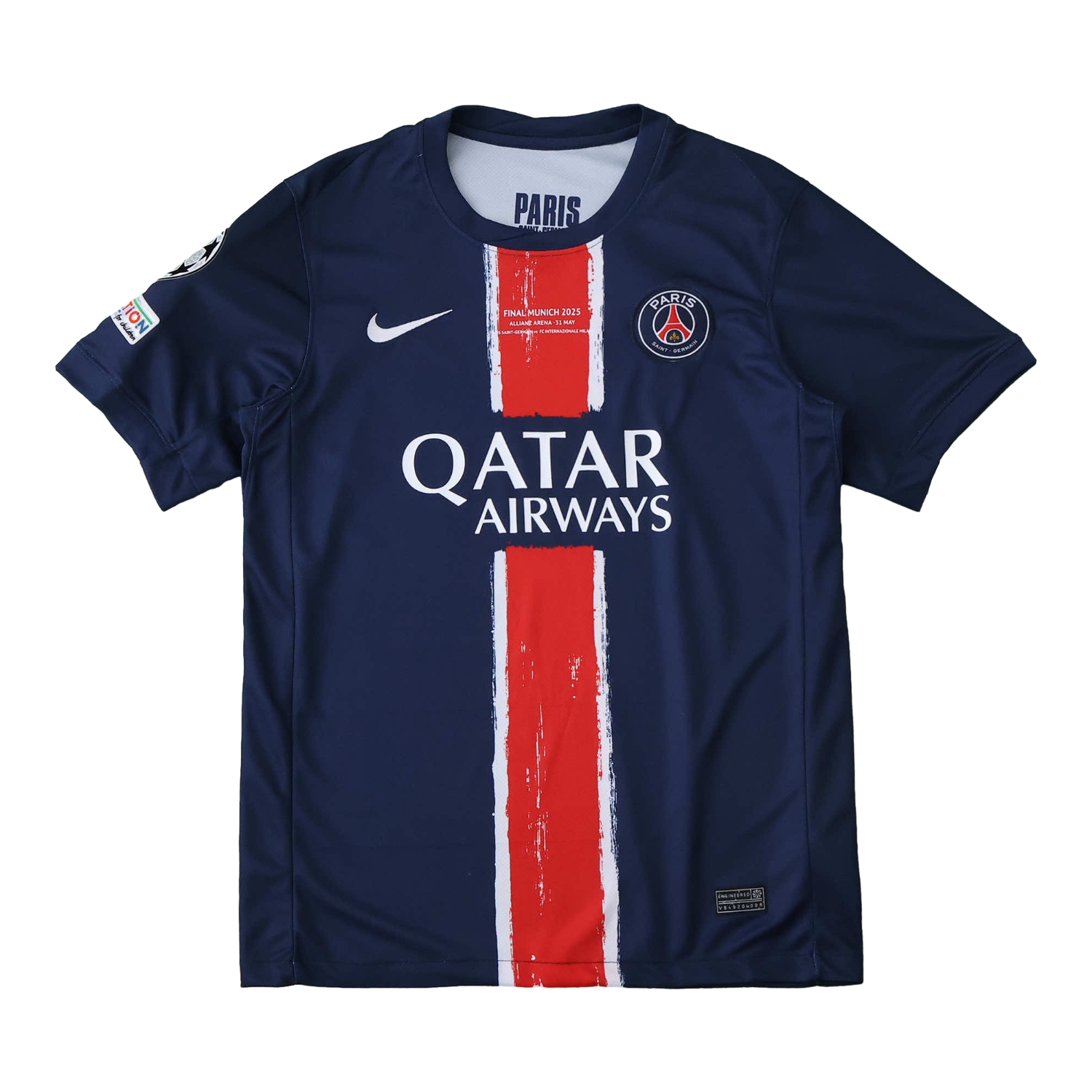 foot-Paris Saint-Germain PSG 24-25 Home Champions League Final Home Jersey - Fans Version