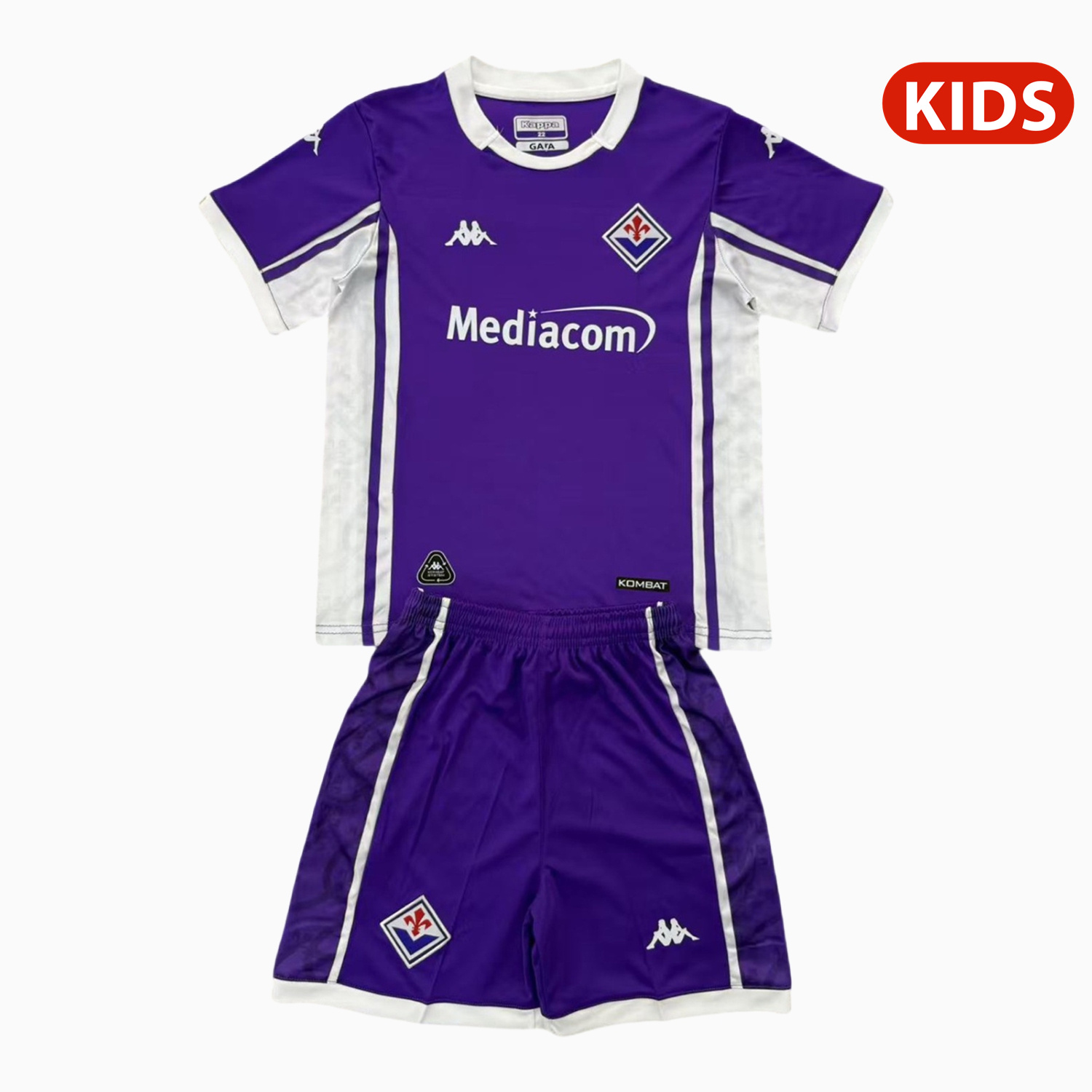 foot-Fiorentina 25-26 Home Kids Kit