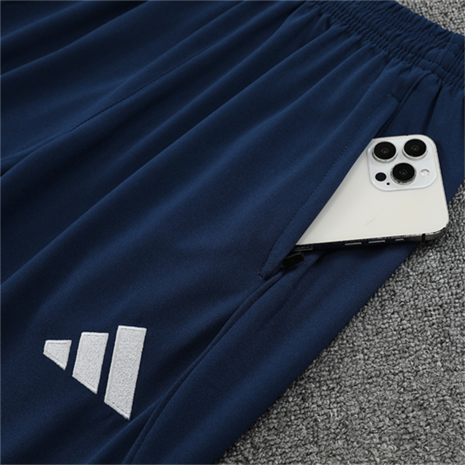 foot-Arsenal 25-26 Long Sleeves Training Set - Light Grey Top & Blue Pants