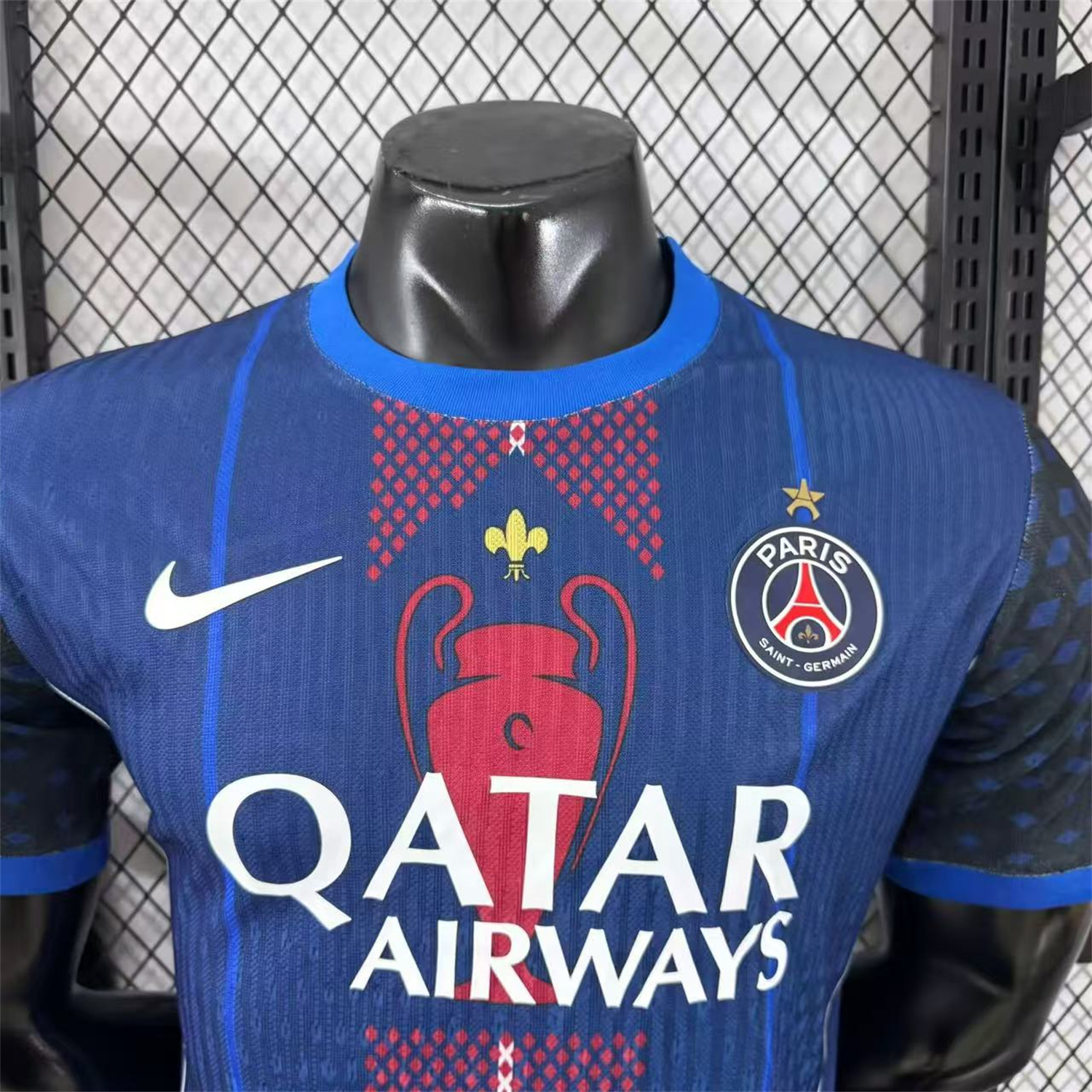 foot-Paris Saint-Germain PSG 25-26 Champion Blue Special Edition Jersey With Star - Player Version