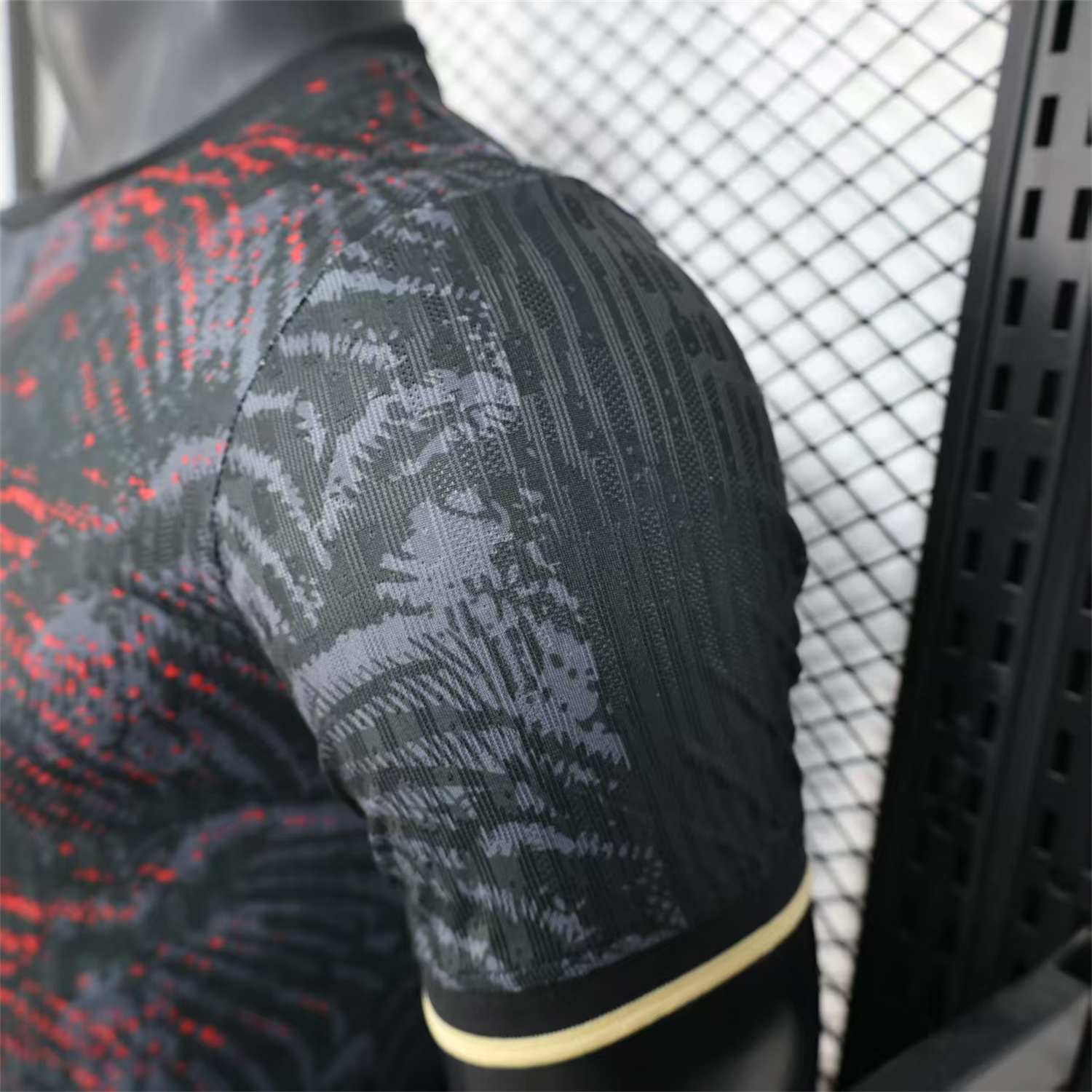 foot-Paris Saint-Germain PSG 25-26 Champions League Commemorative Edition Black Red Eiffel Tower Jersey - Player Version