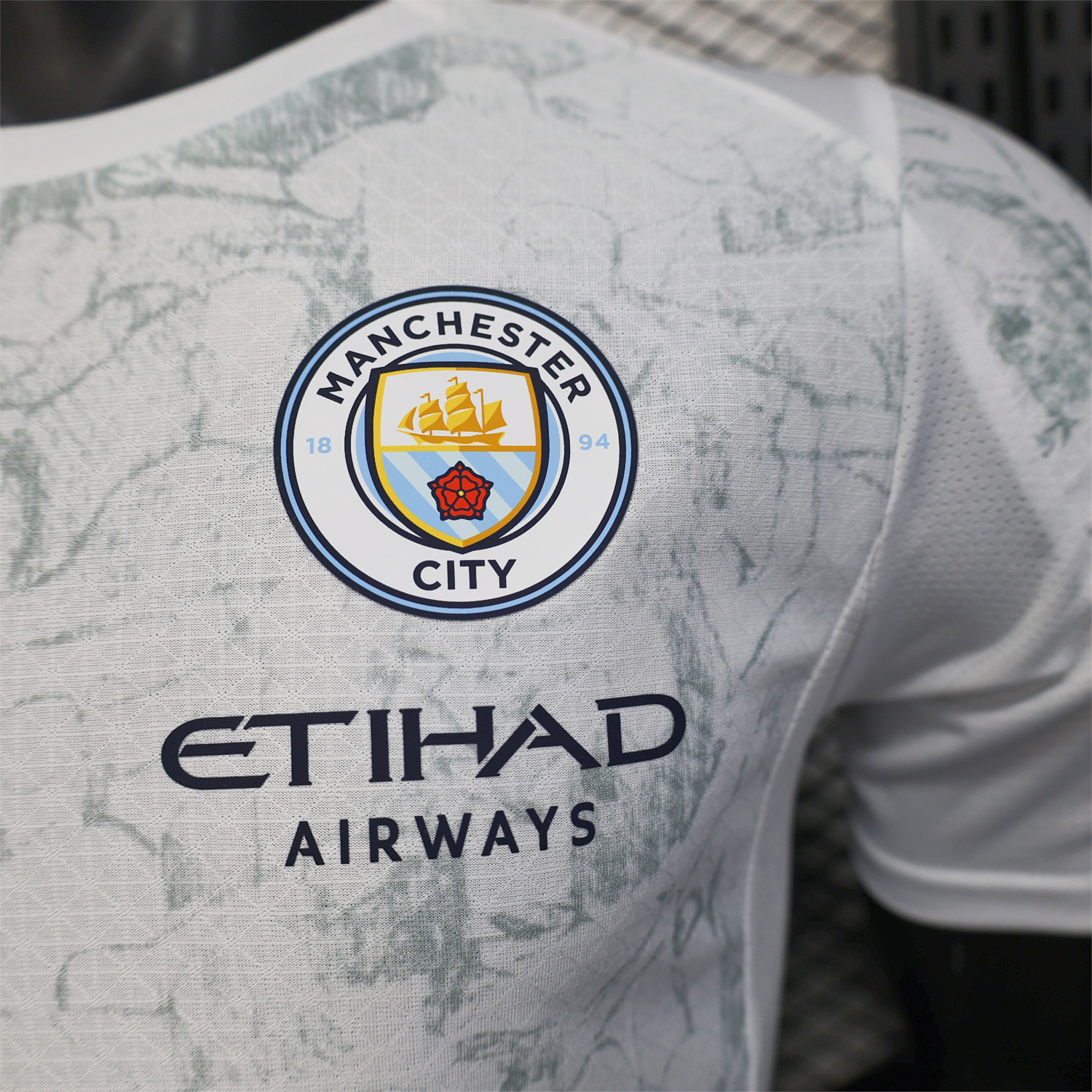 foot-Manchester City 25-26 Away Jersey (Leaked Version) - Player Version