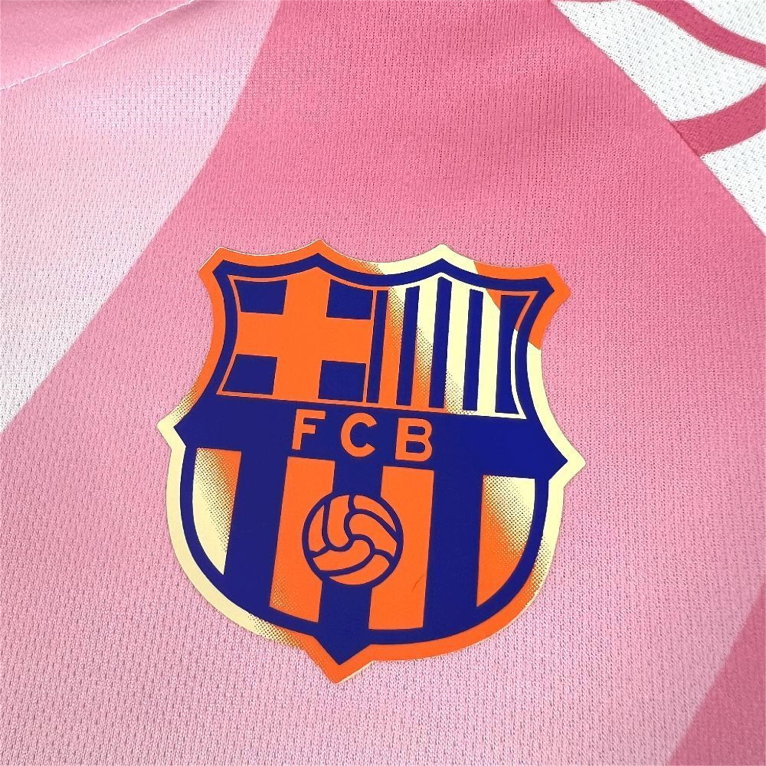 foot-Barcelona 25-26 Pink And White Special Jersey - Fans Version