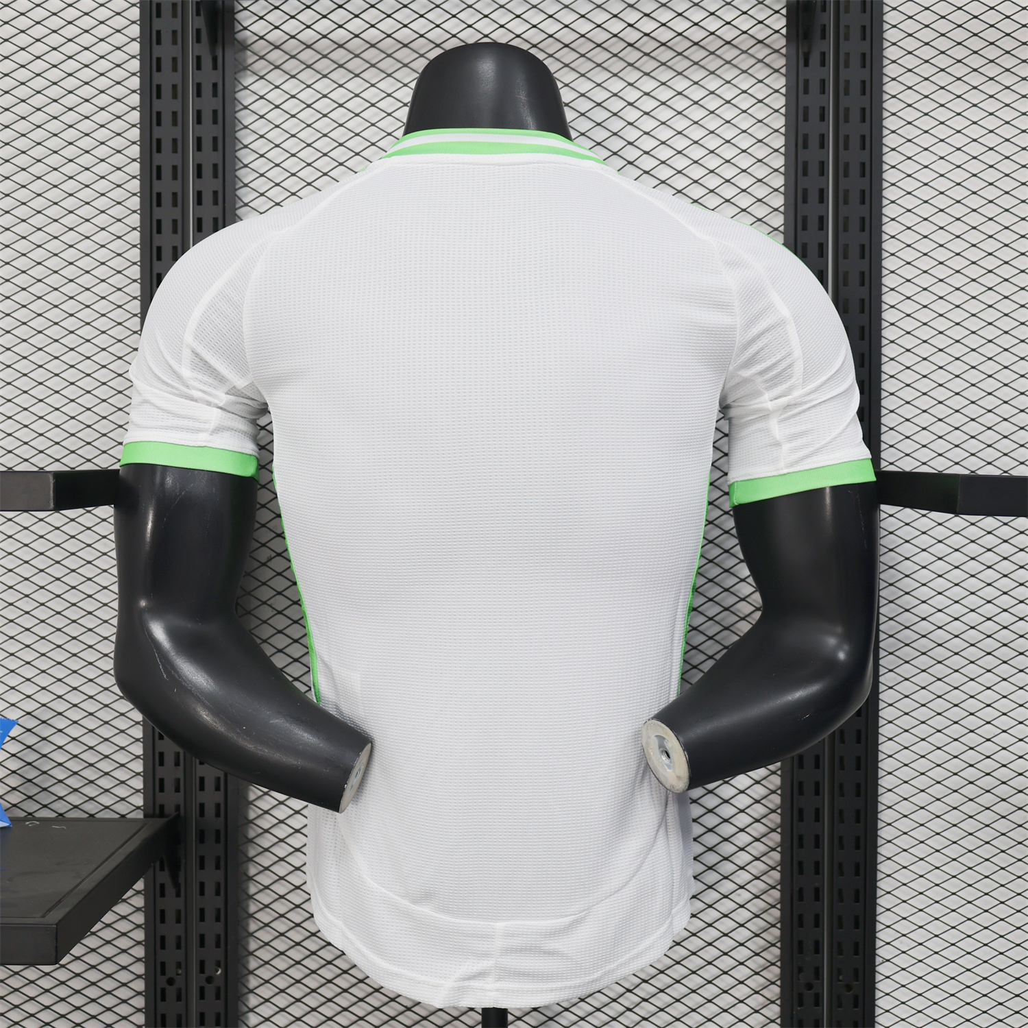 unitedfutballjersey-Algeria 25-26 Whie Jersey with Green - Player Version