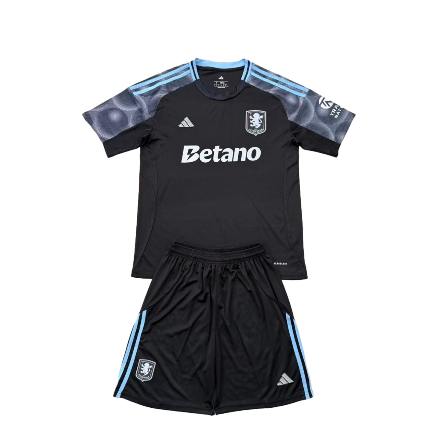 foot-Aston Villa 25-26 Away Men's Adult Jersey Set - Fans Version