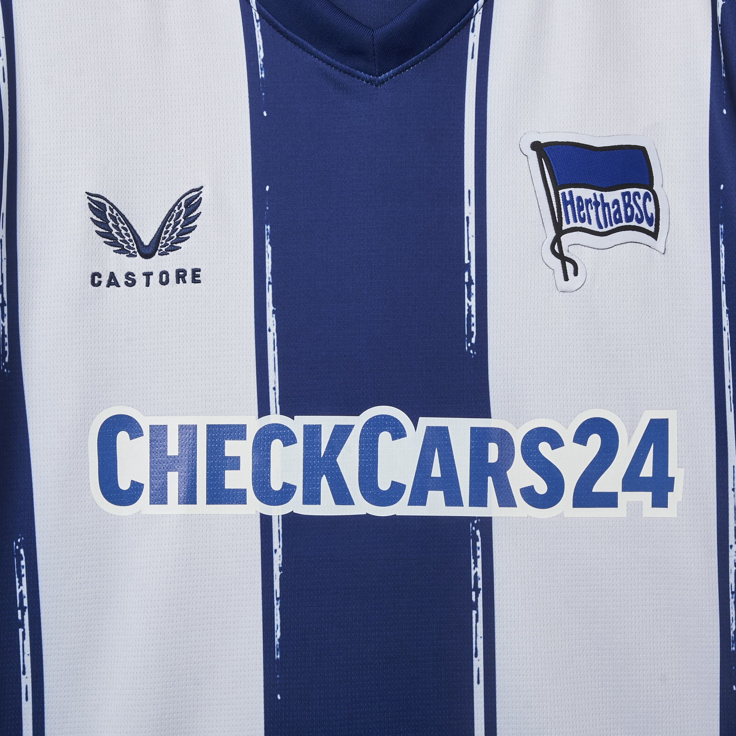 foot-Hertha BSC 25-26 Home Jersey - Fans Version