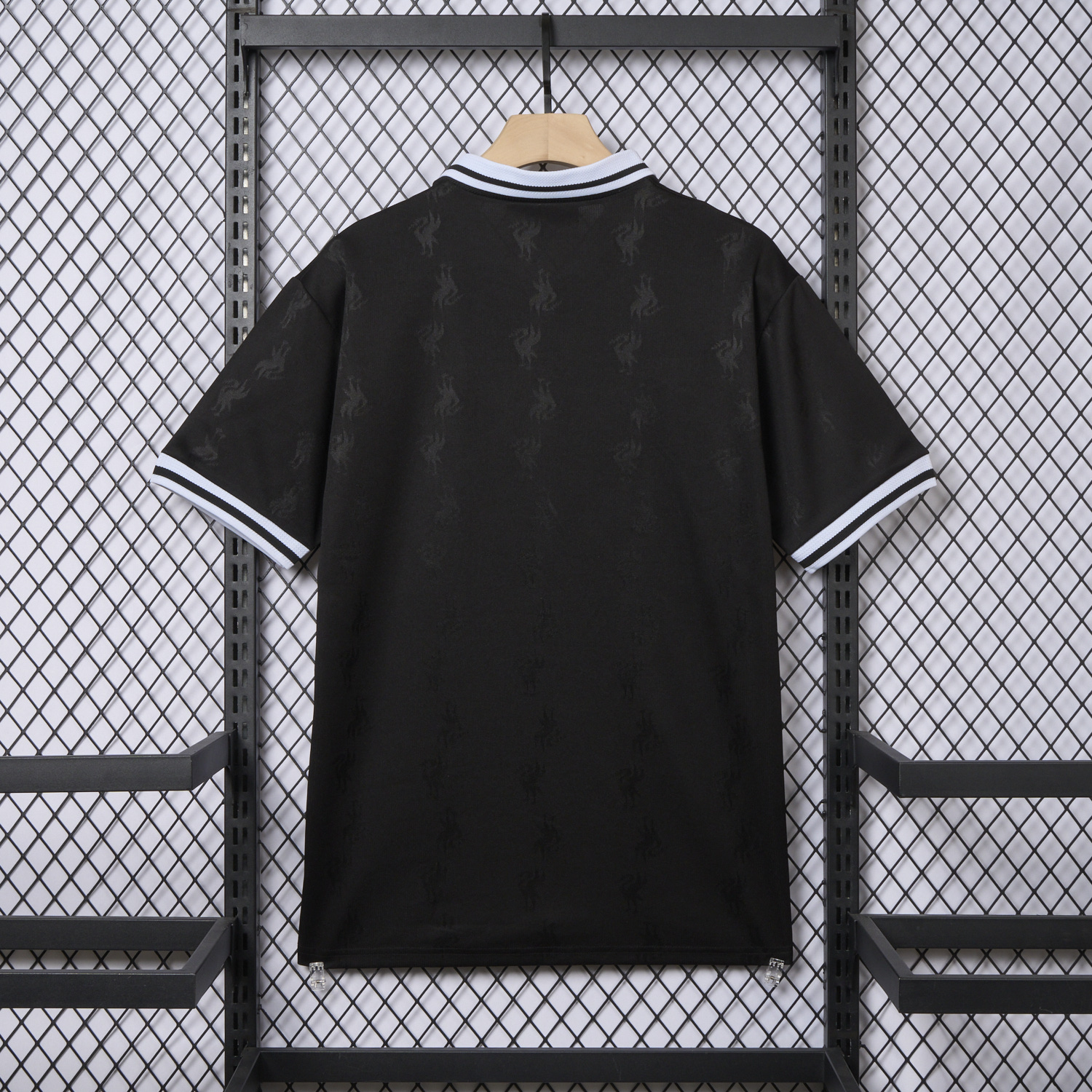 foot-Retro Liver.pool 1996-97 Black Special Jersey