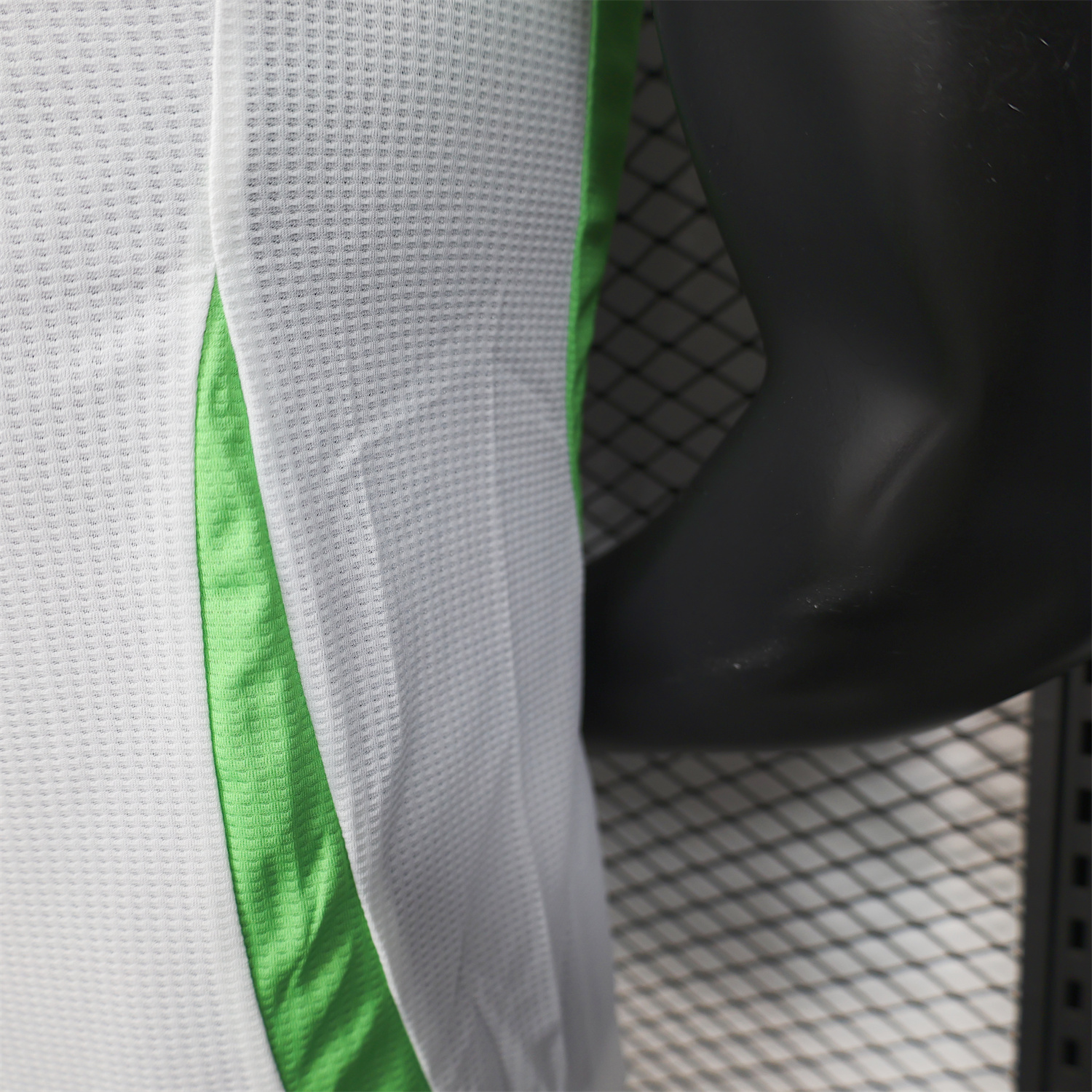 unitedfutballjersey-Algeria 25-26 Whie Jersey with Green - Player Version