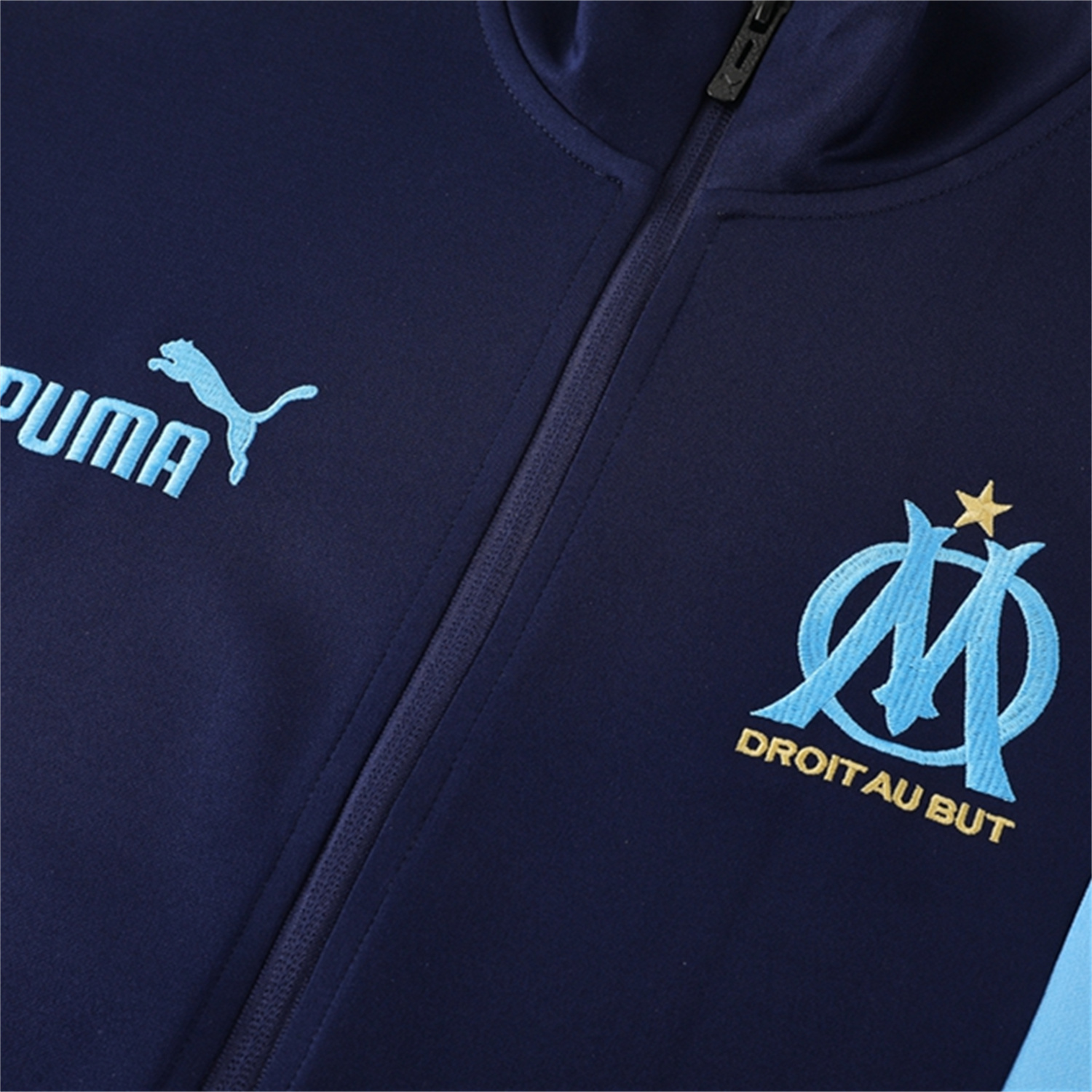 foot-Marseille 25-26 Jacket Training Tracksuit - Deep Blue Jackets & Pants