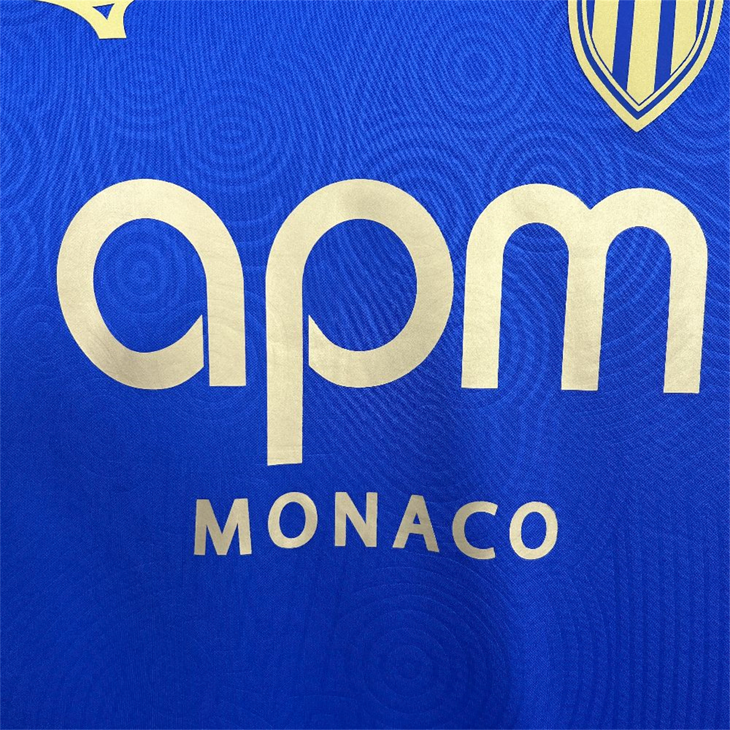 foot-AS Monaco 25-26 Away Blue Jersey - Fans Version