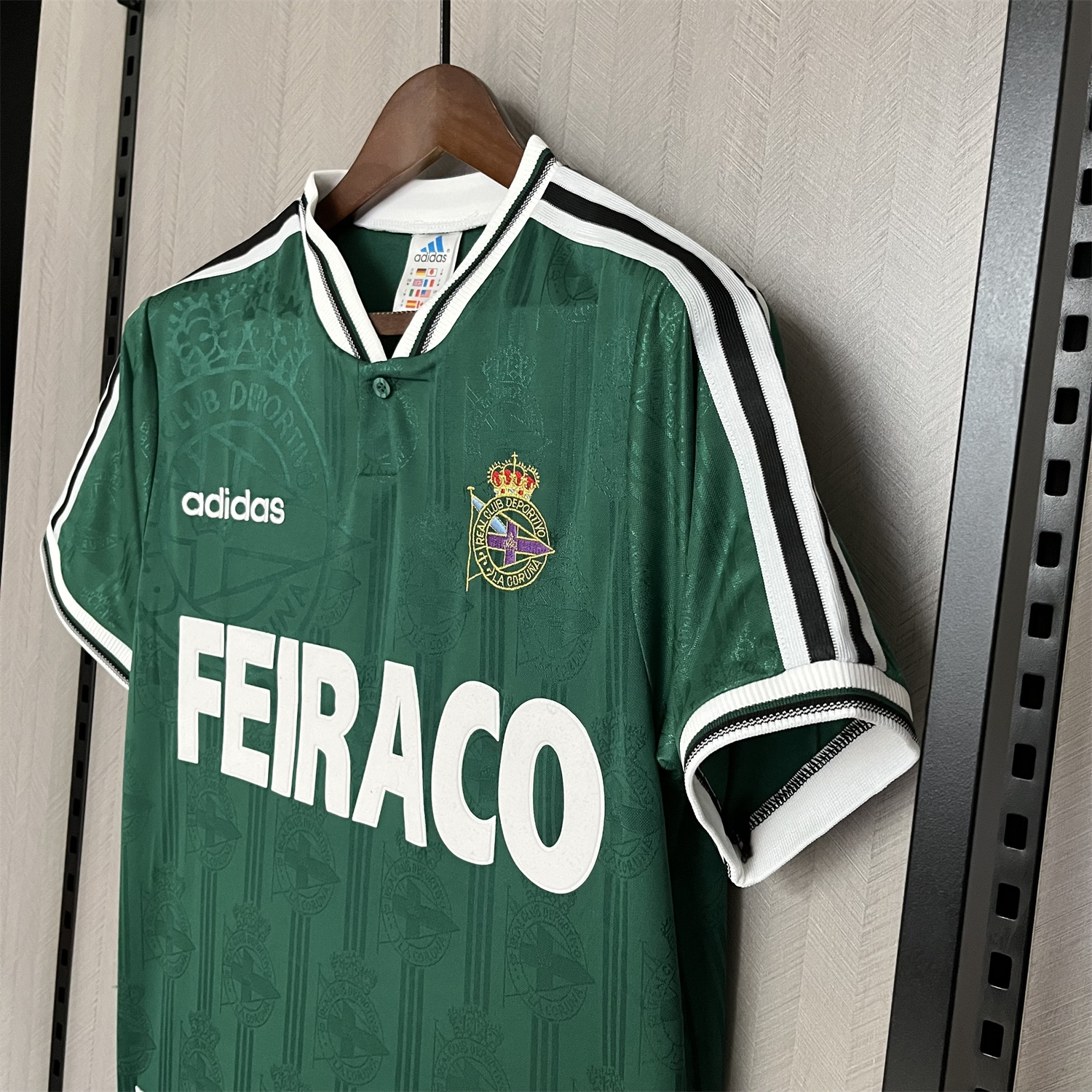 foot-Retro Deportivo de La Coruña 1999-00 Away Jersey