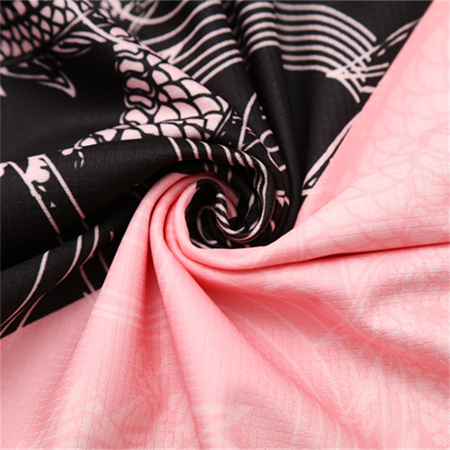 foot-Real Madrid 25-26 Short-Sleeve Training Set - Pink Black Top & Black Shorts