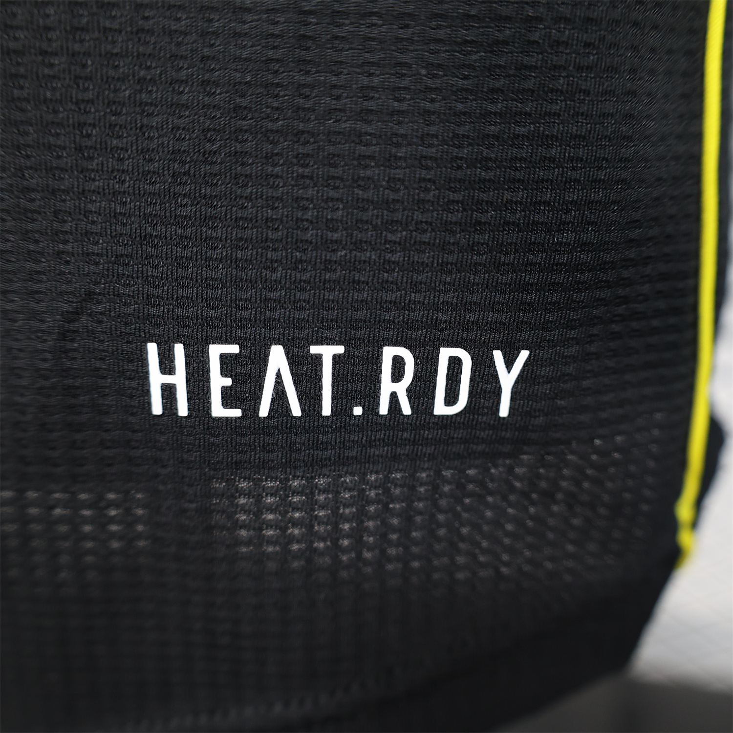 foot-Algeria 25-26 Pure Black Jersey with Yellow Line - Player Version