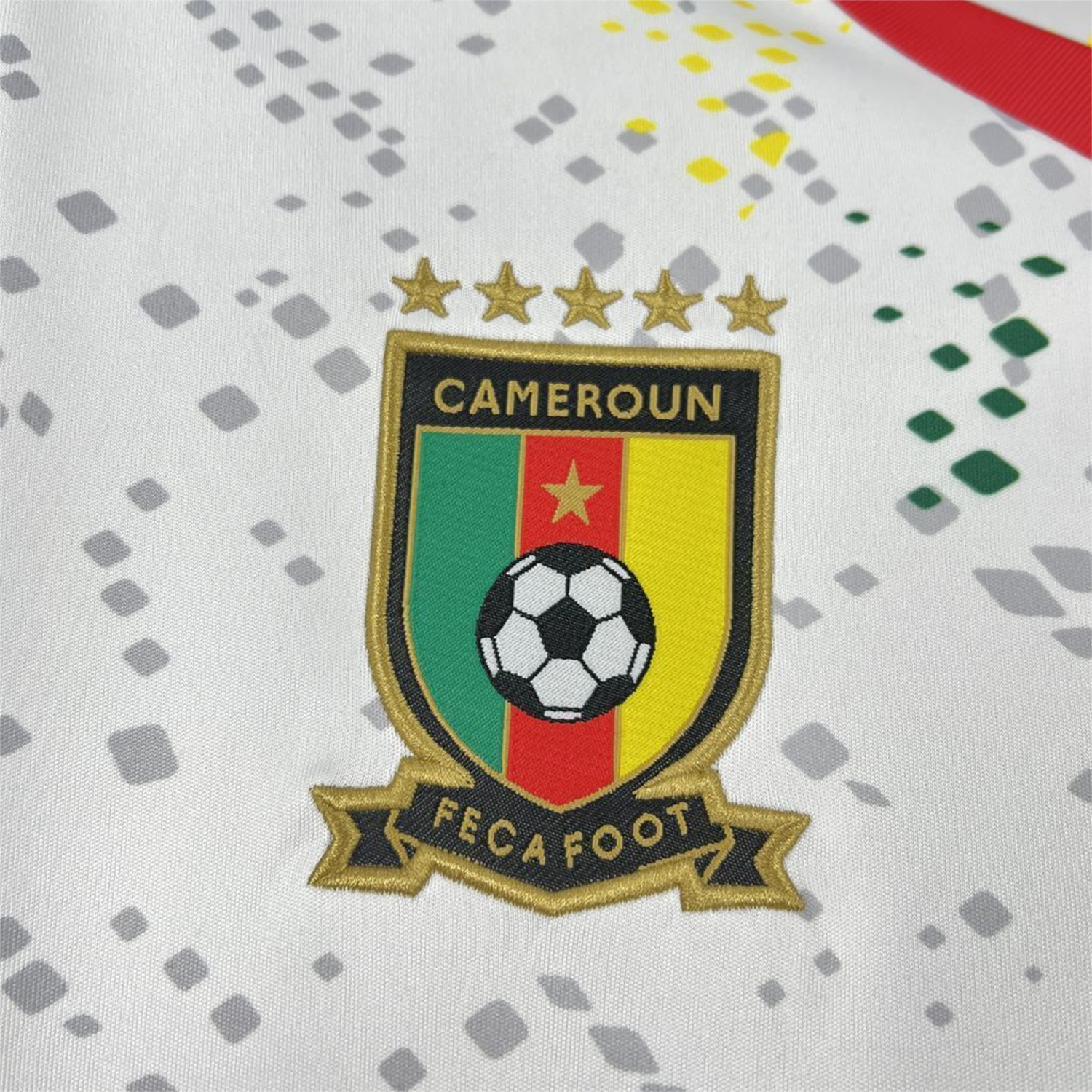SIUjerseys-Cameroon 2026 Away White Jersey - Fans Version