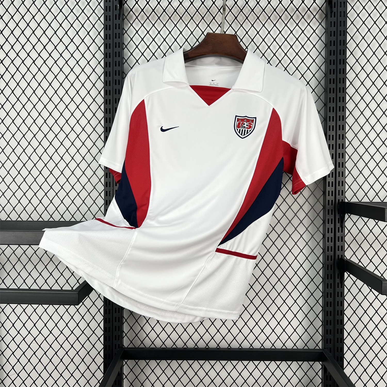 Funinjersey-Retro United States USA 2002 Home Jersey