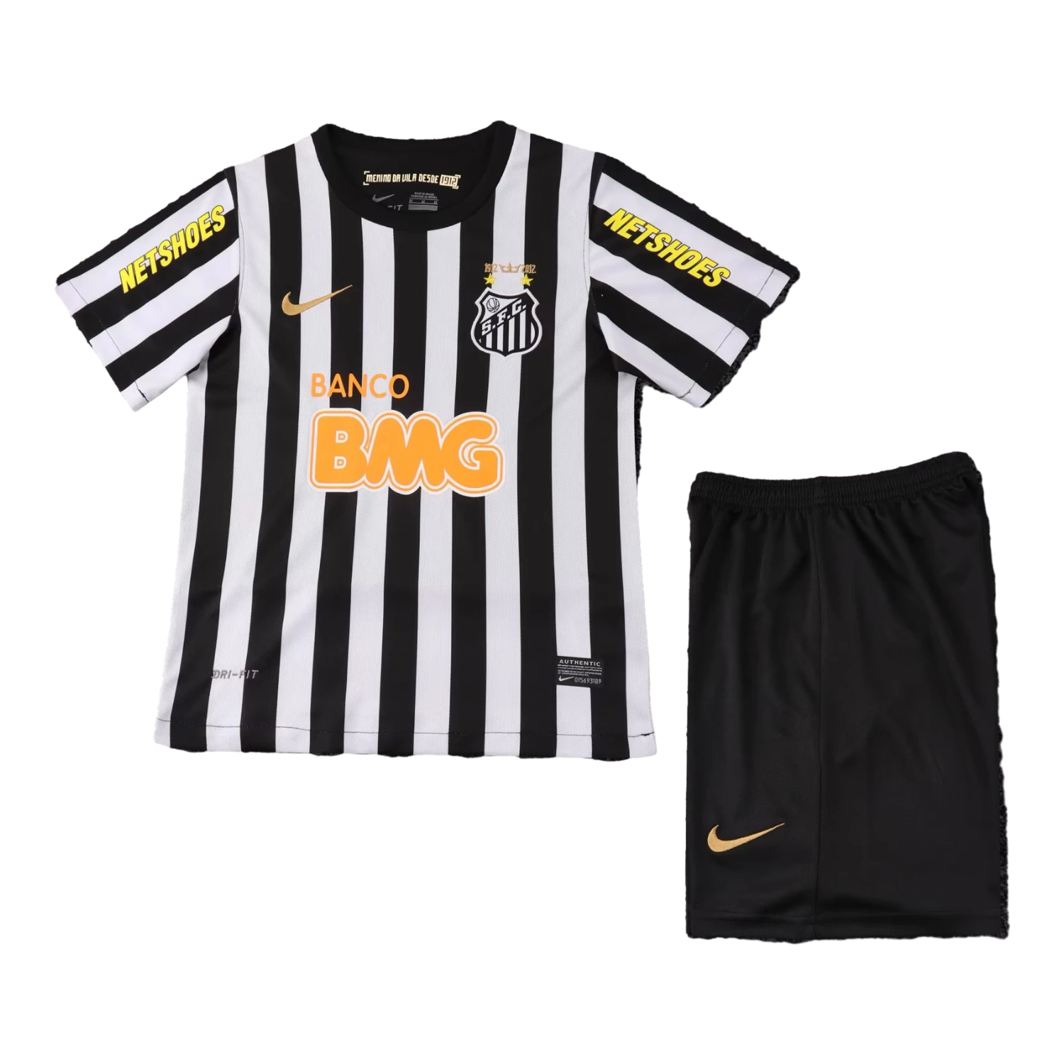 foot-Retro Santos 2012 Away Kids Kit