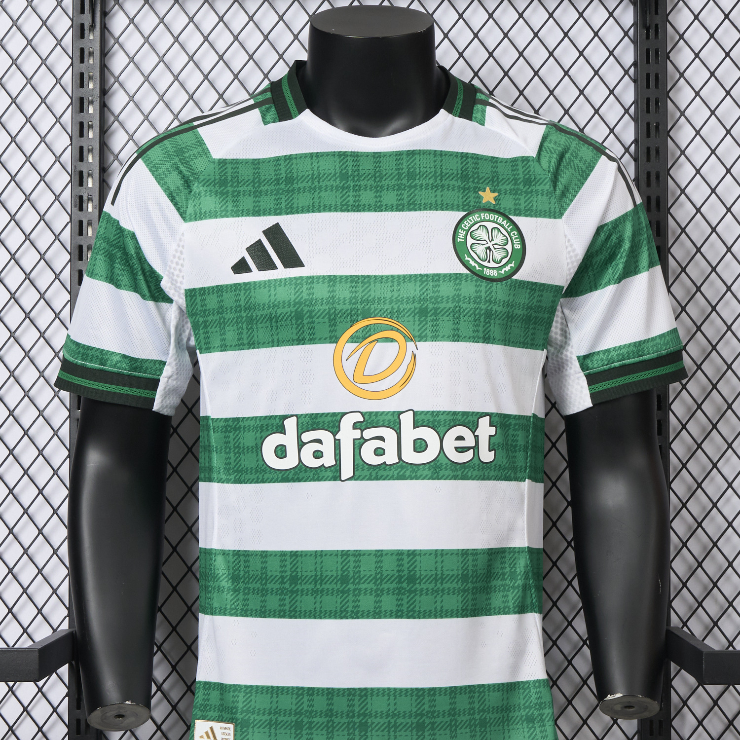 foot-Celtic 25-26 Home Green White Stripes Jersey - Player Version
