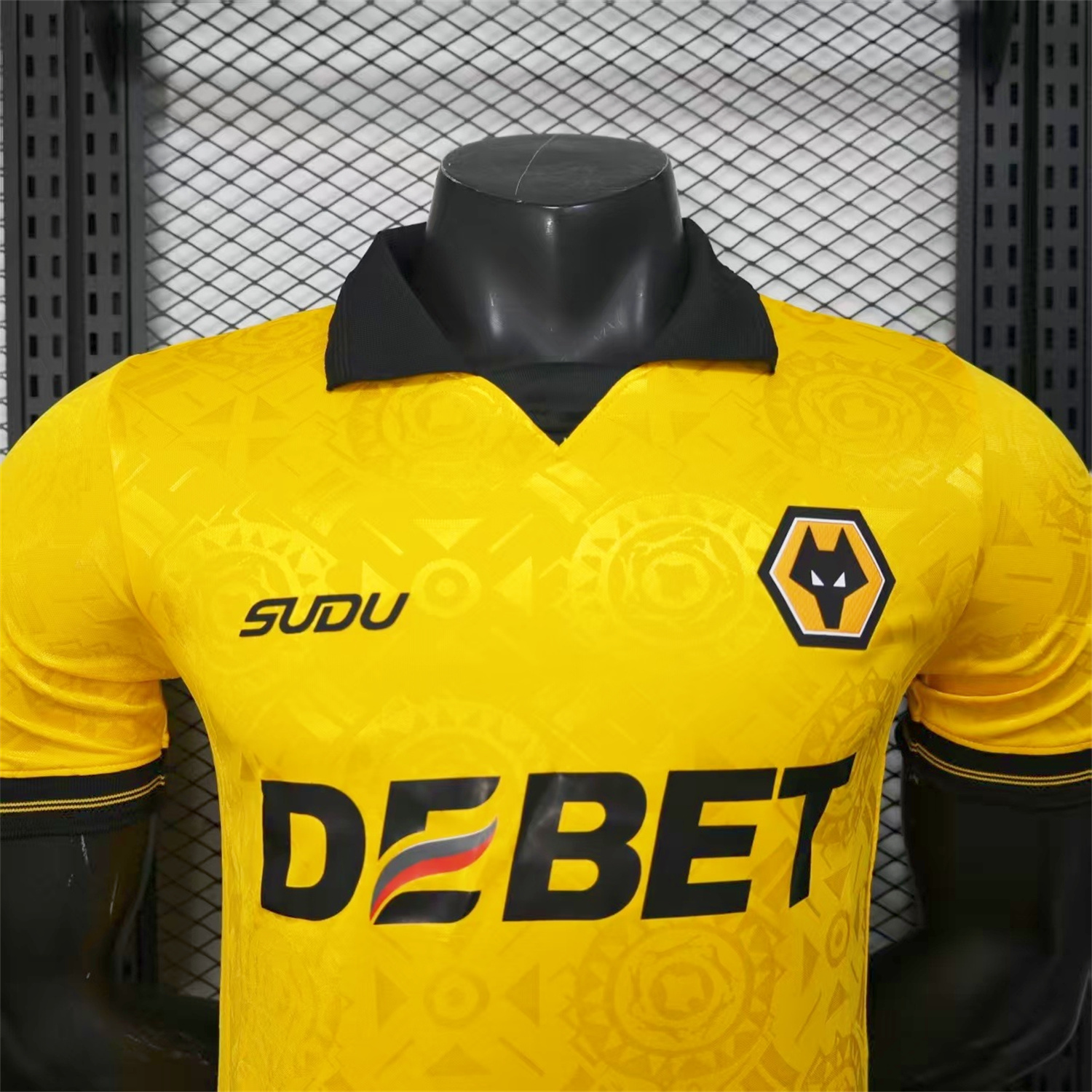 foot-Wolverhampton Wanderers Wolves 25-26 Home Jersey - Player Version