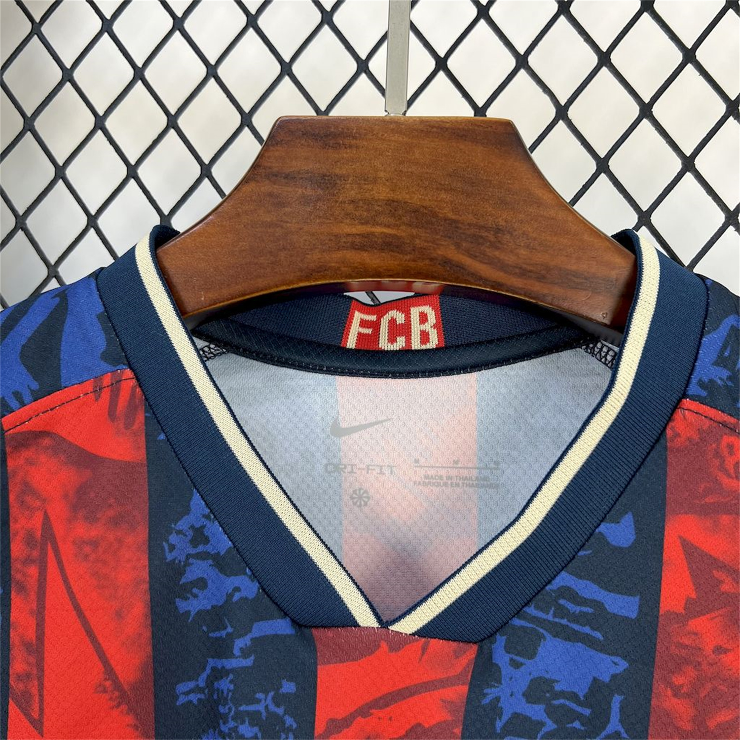 foot-Barcelona 25-26 Red & Blue Random Graffiti Pattern Jersey - Fans Version