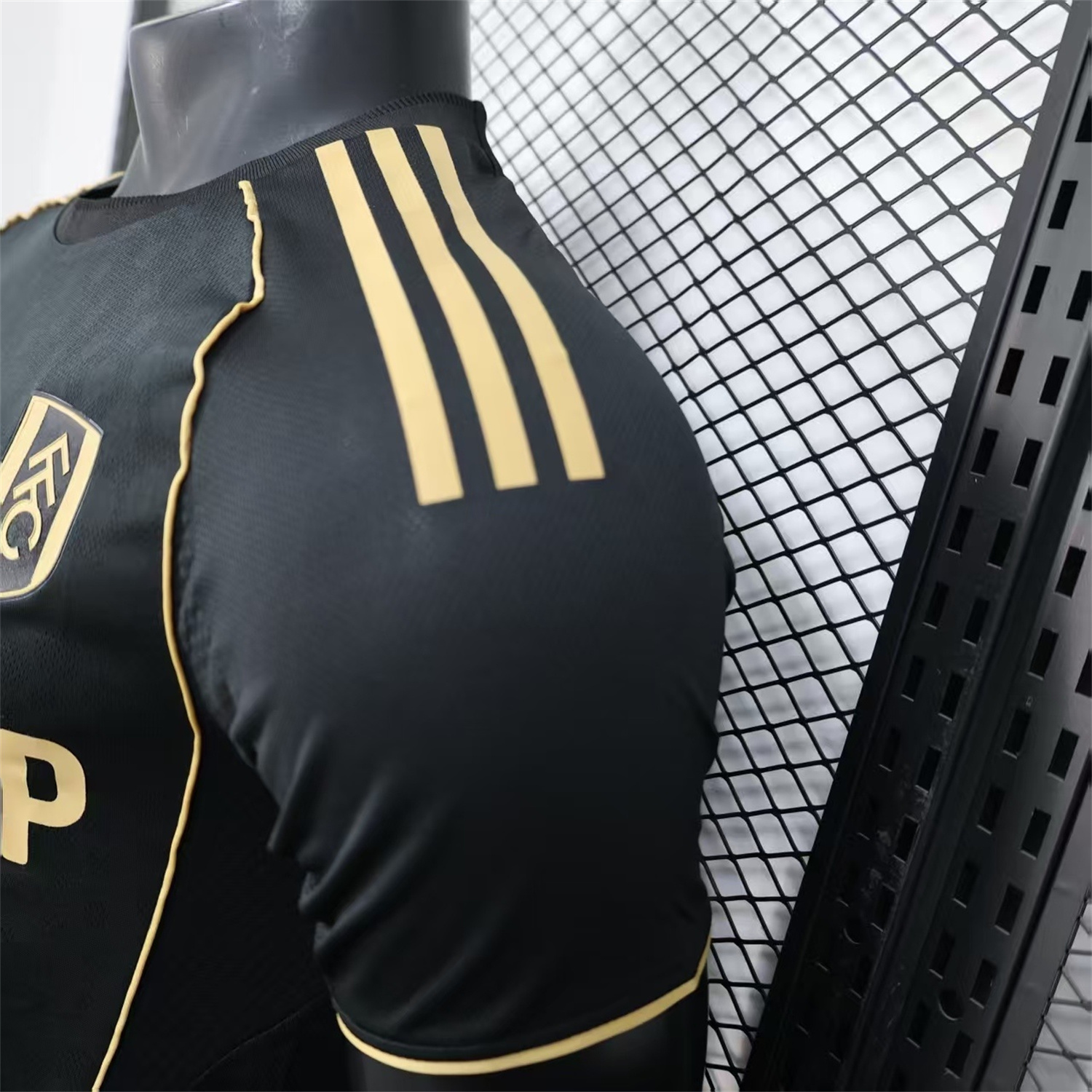 foot-Fulham 25-26 Third Black Jersey - Player Version