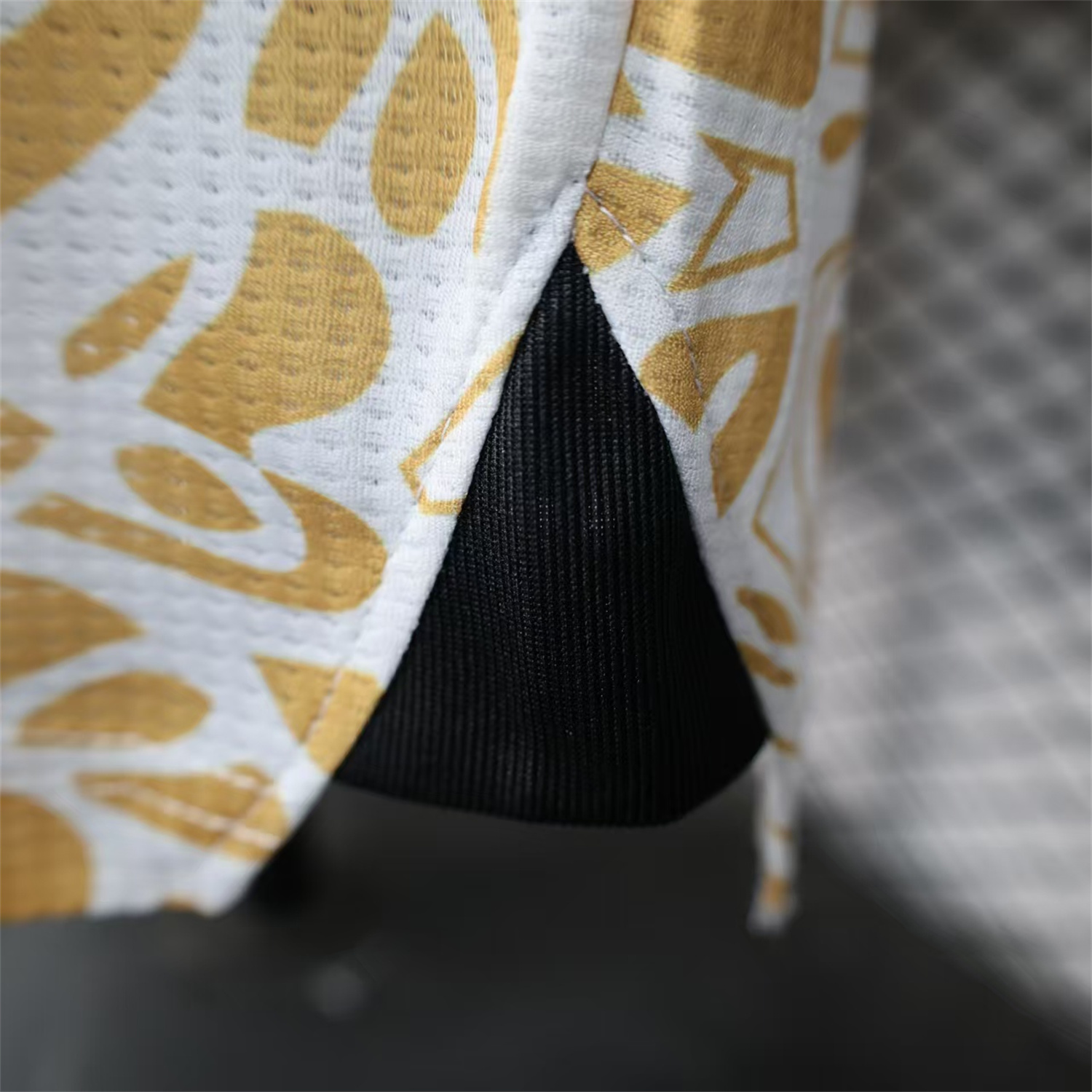 foot-Club Deportivo Palestino Palestine 25-26 Yellow Flowers White Jersey - Player Version