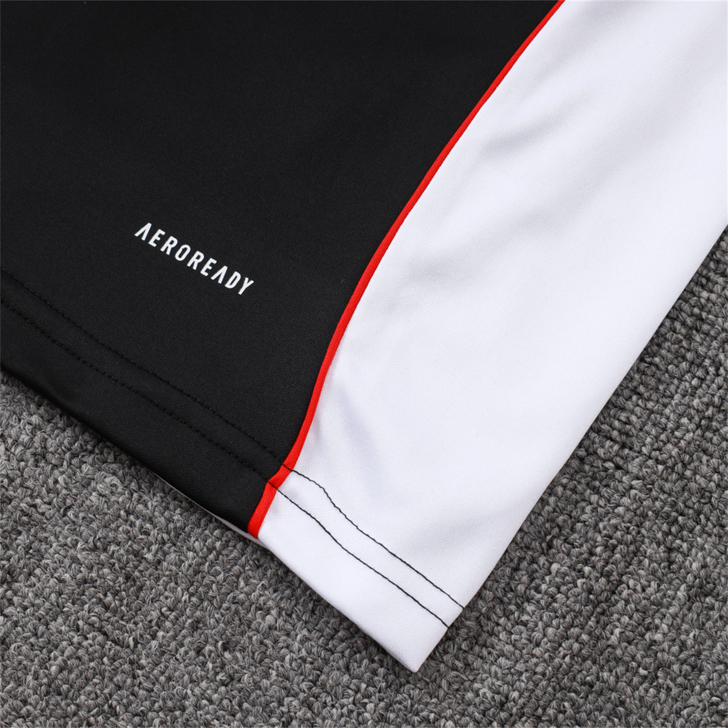 foot-Bayern Munich 25-26 Long Sleeves Training Set - Black Top & Pants with Orange Badge