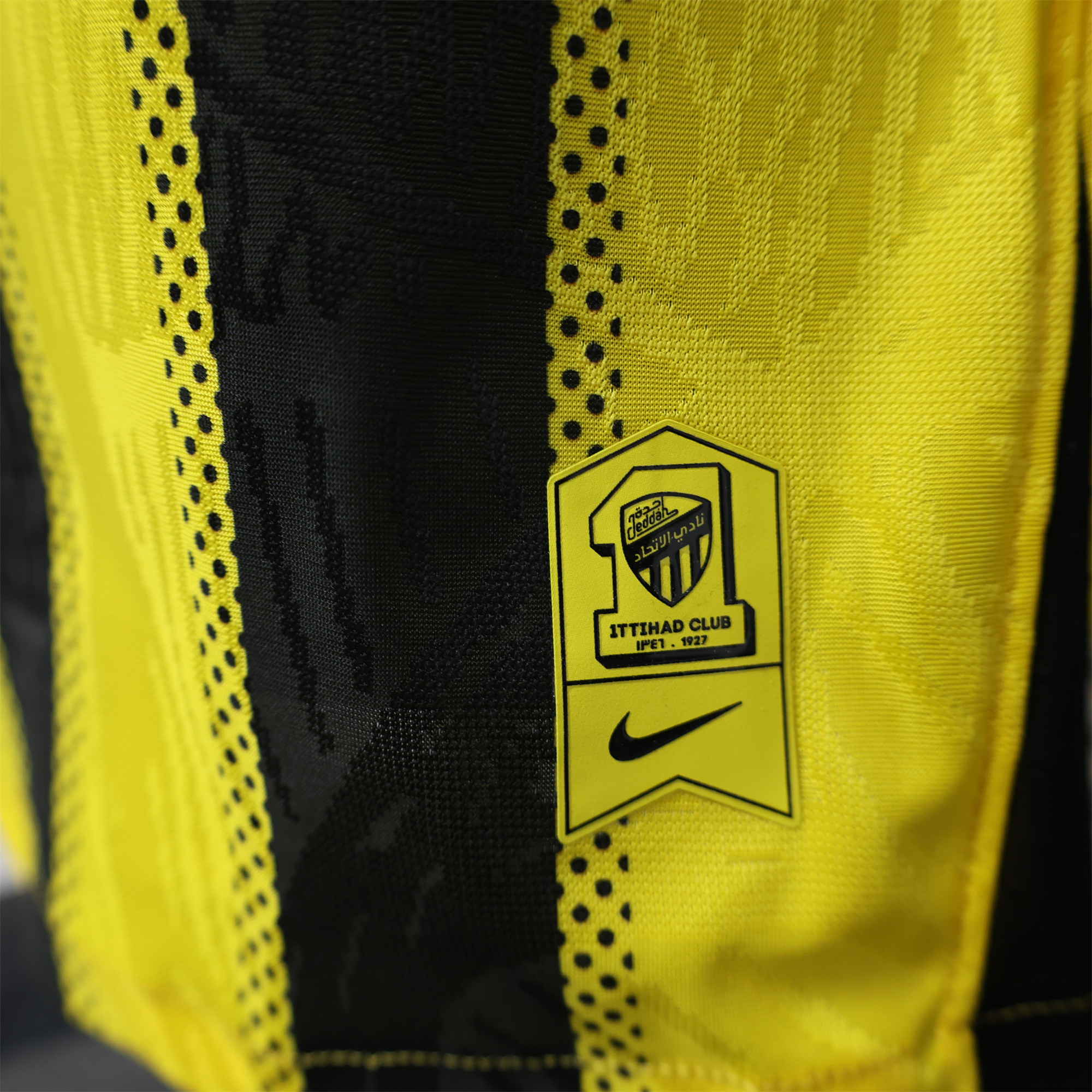 ManixJersey.com | Al Ittihad Jeddah United 24-25 Home Jersey with New Sponsers - Player Version -Customize Name, Number and Patch | Worldwide Shipping
