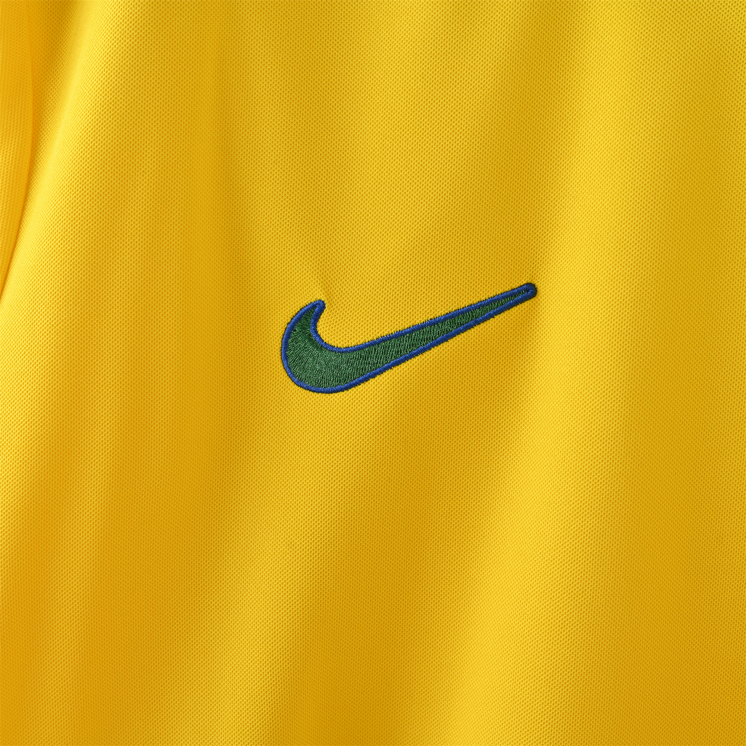 foot-Retro Brazil 1998 Home Long Sleeves Jersey