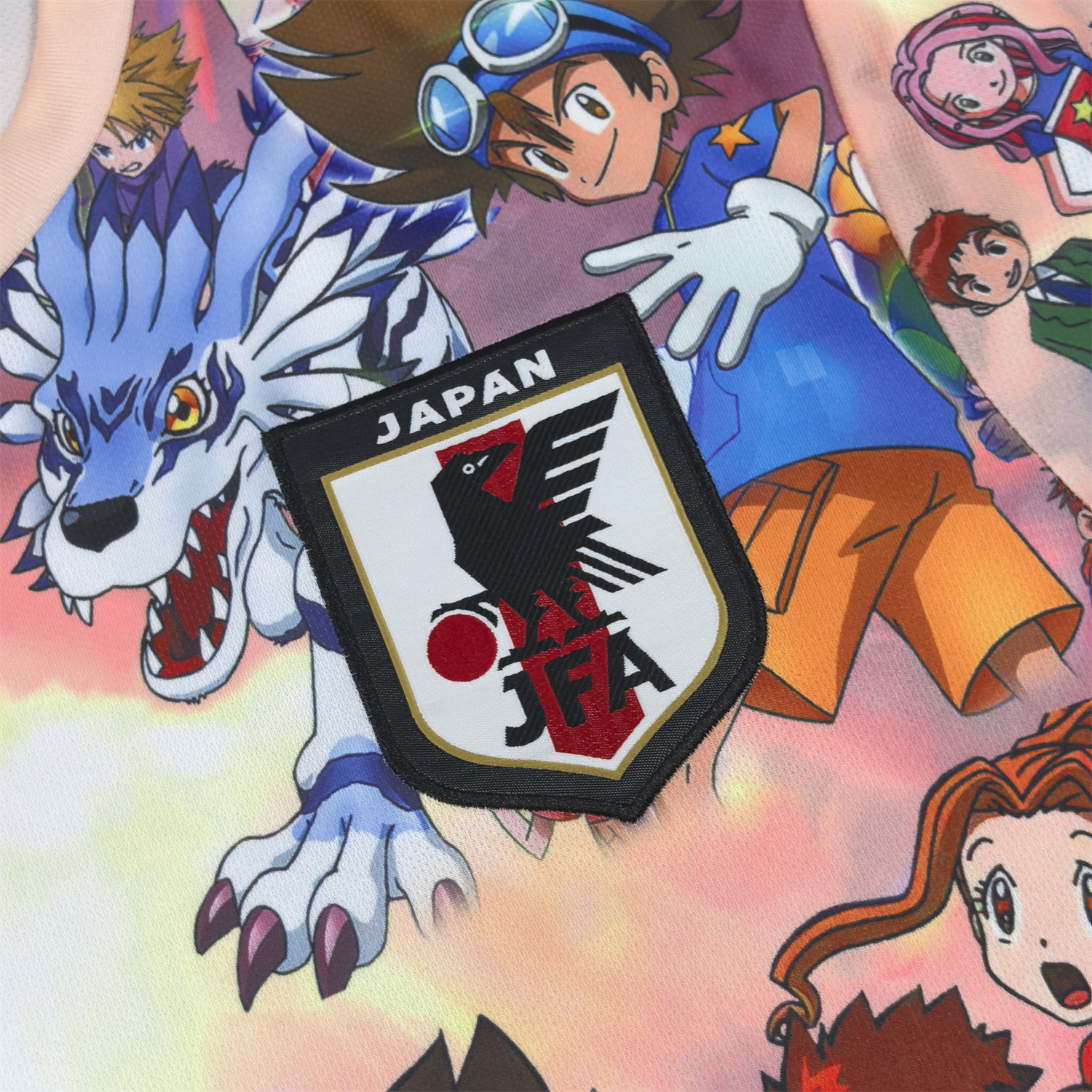 foot-Japan 25-26 Digimon Family Portrait Jersey - Fans Version