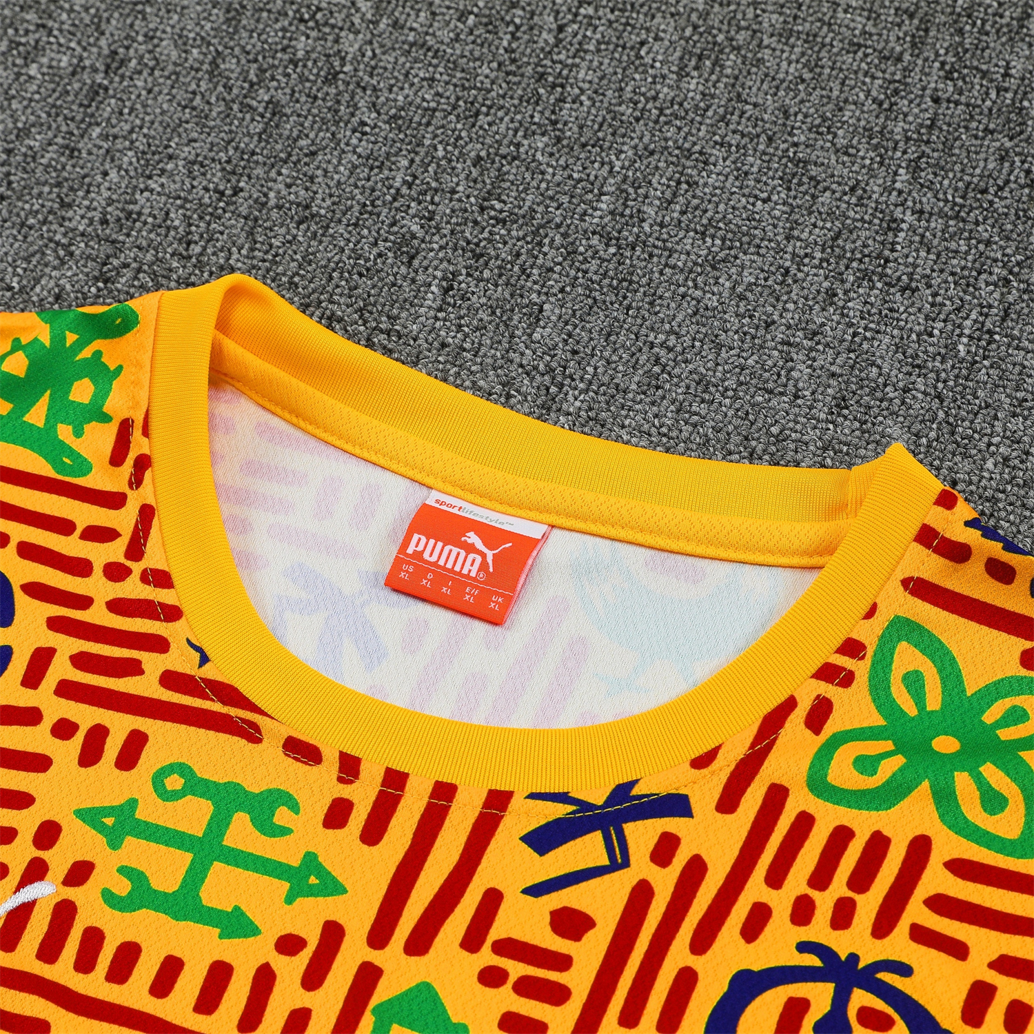 Unitedfootballkit.com | Ghana 2026 Vest Training Set - Yellow Vest and Shorts -Customize Name, Number and Patch | Worldwide Shipping