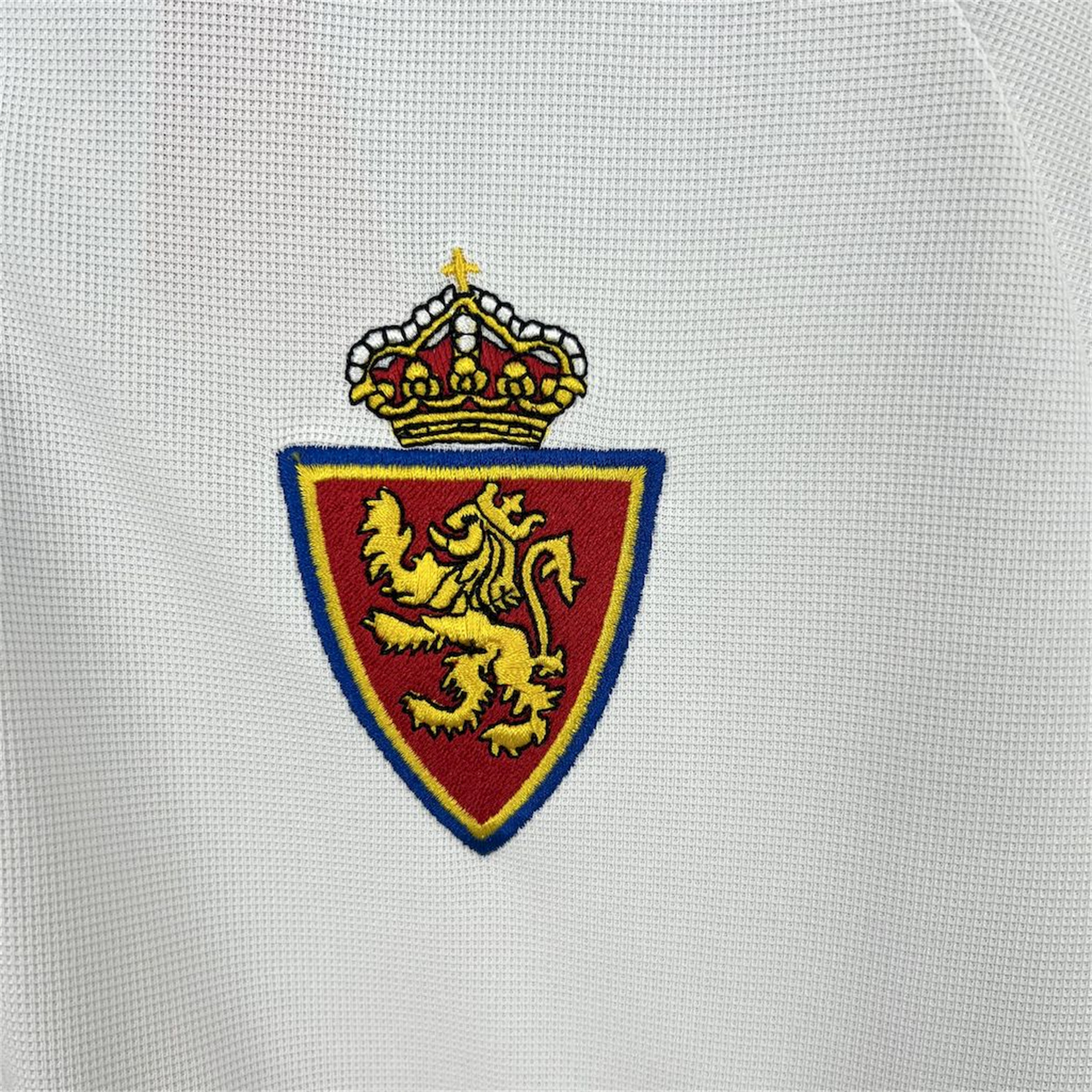 foot-Retro Real Zaragoza 2004-05 Home Jersey